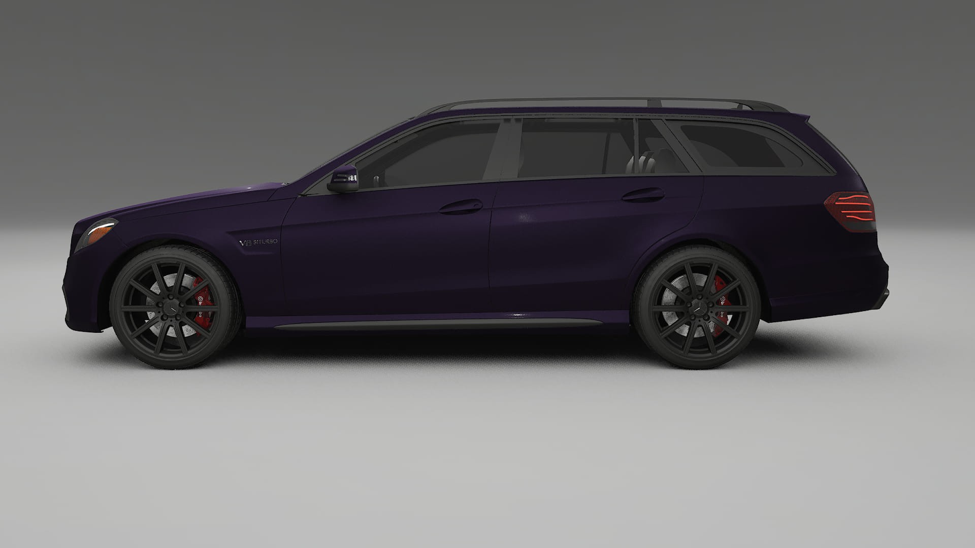 Mercedes E63 AMG Combi W212 facelift LCI TPU Lackschutzfolie | VIOLET Farbwechsel PPF – Komplett-Vorgeschnittener Kit