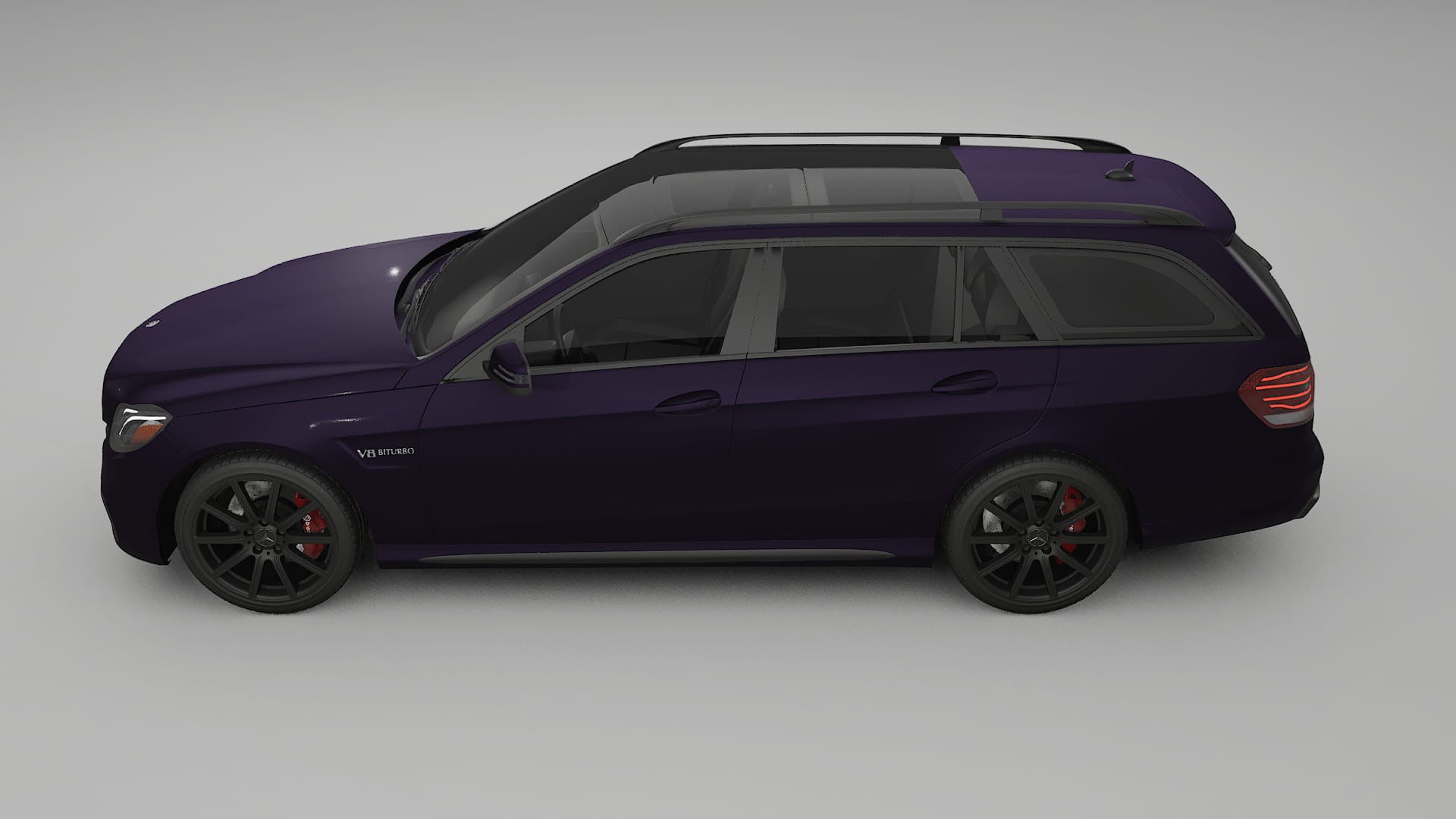 Mercedes E63 AMG Combi W212 facelift LCI TPU Lackschutzfolie | VIOLET Farbwechsel PPF – Komplett-Vorgeschnittener Kit