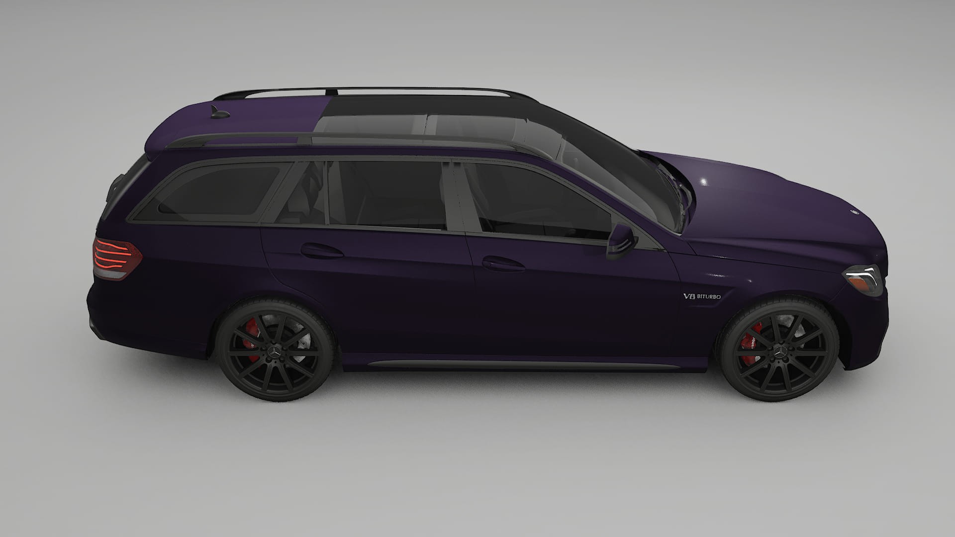 Mercedes E63 AMG Combi W212 facelift LCI TPU Lackschutzfolie | VIOLET Farbwechsel PPF – Komplett-Vorgeschnittener Kit