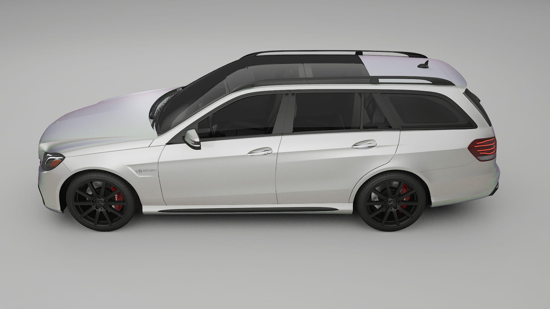 Mercedes E63 AMG Combi W212 facelift LCI TPU Lackschutzfolie | NEBULA Farbwechsel PPF – Komplett-Vorgeschnittener Kit