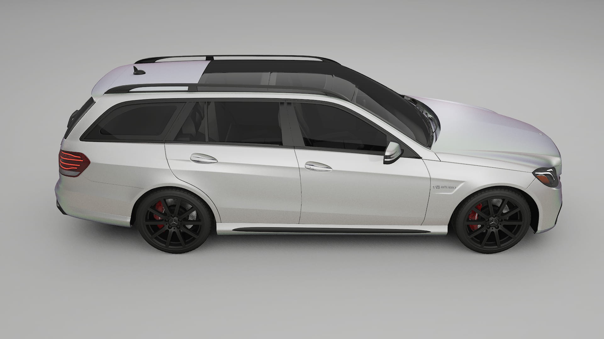 Mercedes E63 AMG Combi W212 facelift LCI TPU Lackschutzfolie | NEBULA Farbwechsel PPF – Komplett-Vorgeschnittener Kit