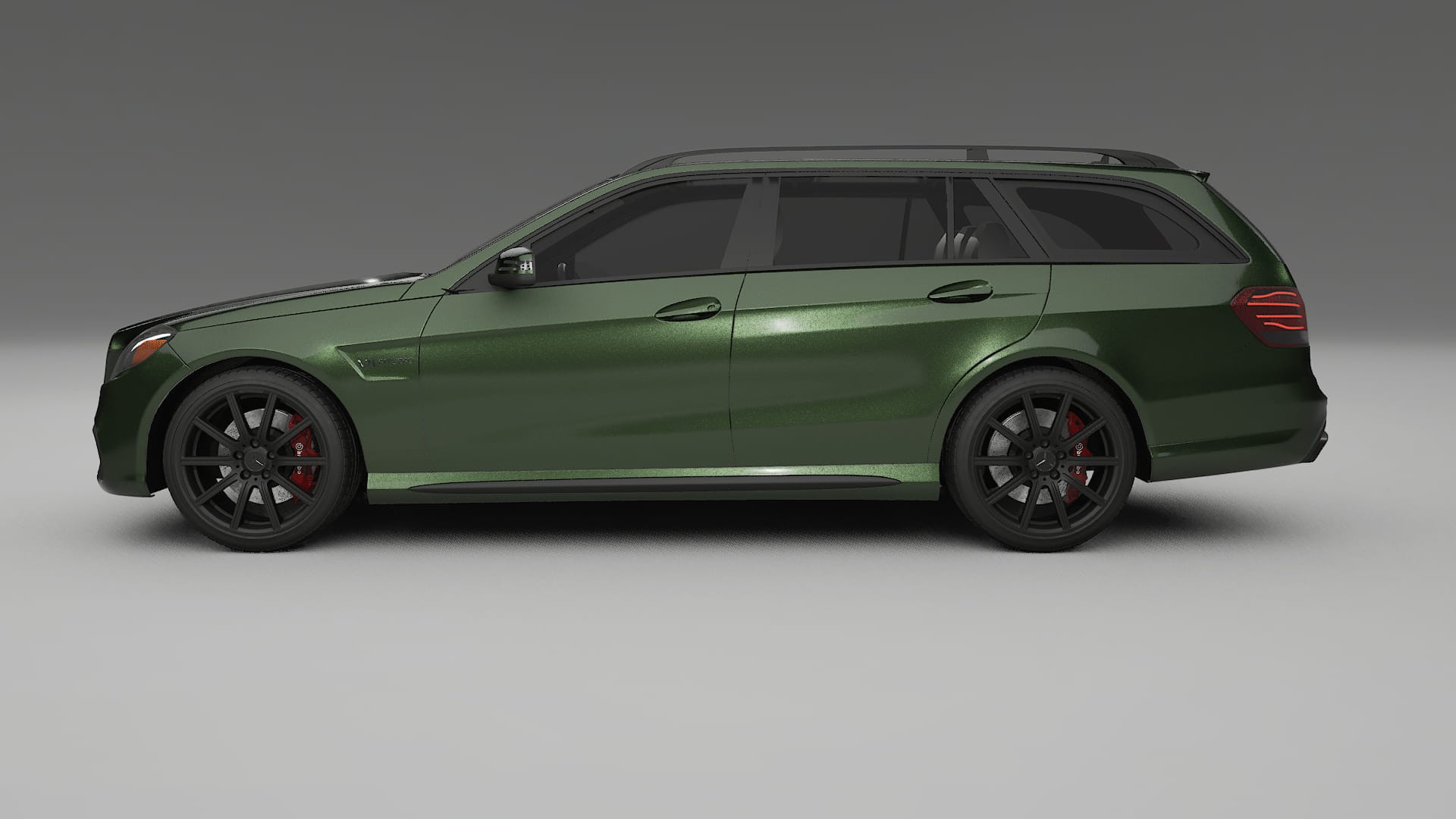 Mercedes E63 AMG Combi W212 facelift LCI TPU Lackschutzfolie | LAGOON Farbwechsel PPF – Komplett-Vorgeschnittener Kit