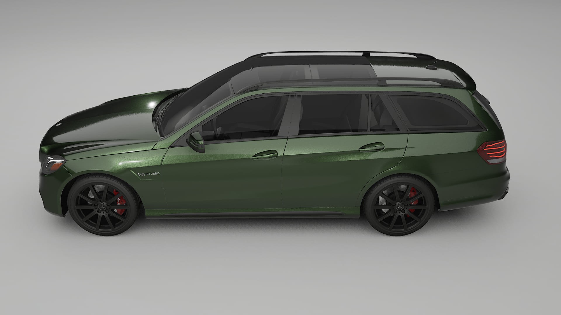 Mercedes E63 AMG Combi W212 facelift LCI TPU Lackschutzfolie | LAGOON Farbwechsel PPF – Komplett-Vorgeschnittener Kit