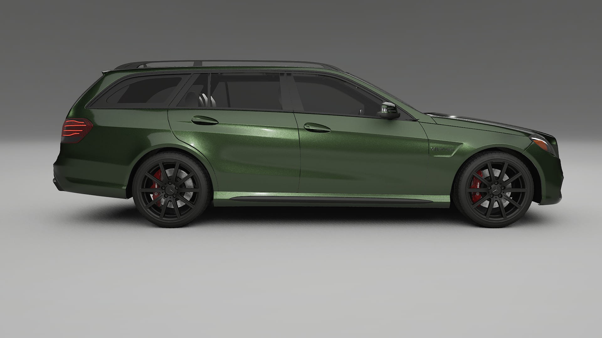 Mercedes E63 AMG Combi W212 facelift LCI TPU Lackschutzfolie | LAGOON Farbwechsel PPF – Komplett-Vorgeschnittener Kit