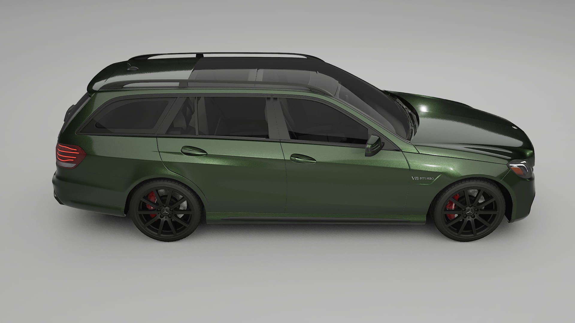 Mercedes E63 AMG Combi W212 facelift LCI TPU Lackschutzfolie | LAGOON Farbwechsel PPF – Komplett-Vorgeschnittener Kit