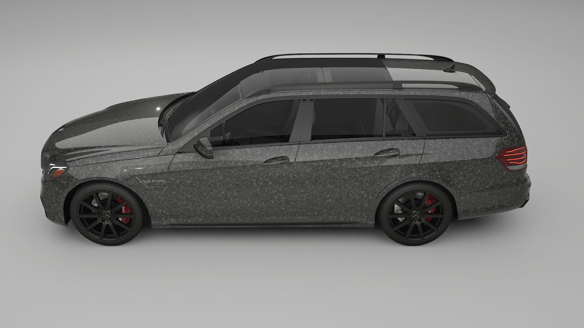 Mercedes E63 AMG Combi W212 facelift LCI TPU Lackschutzfolie | FORGED S Farbwechsel PPF – Komplett-Vorgeschnittener Kit