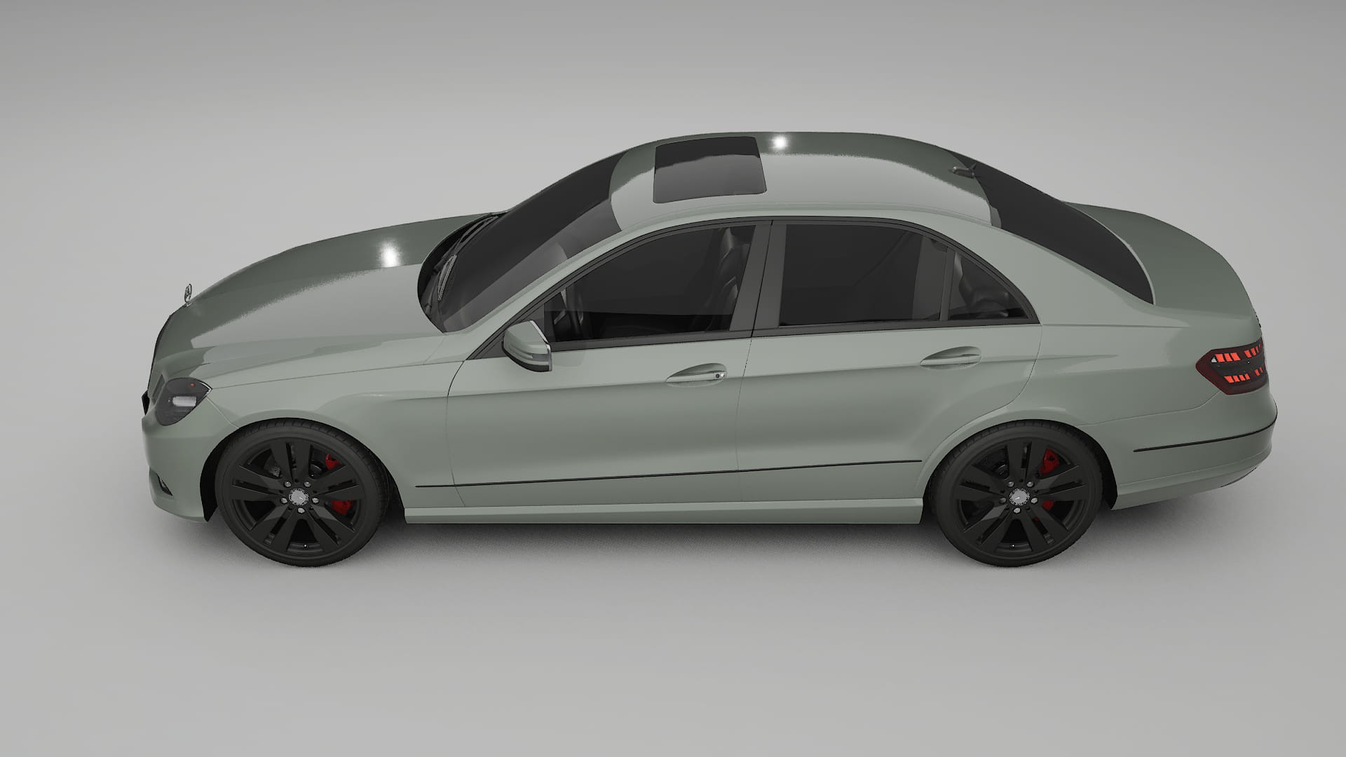 Mercedes E Class Sedan W212 Prefacelift pre LCI TPU Lackschutzfolie | SLATE Farbwechsel PPF – Komplett-Vorgeschnittener Kit