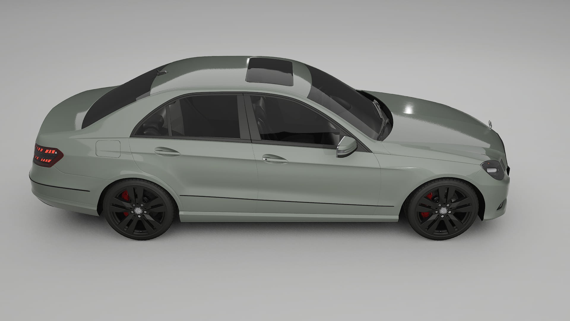 Mercedes E Class Sedan W212 Prefacelift pre LCI TPU Lackschutzfolie | SLATE Farbwechsel PPF – Komplett-Vorgeschnittener Kit