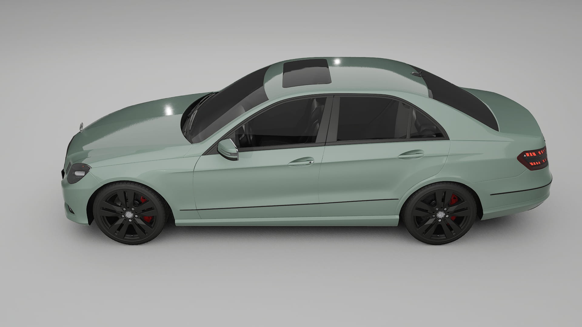 Mercedes E Class Sedan W212 Prefacelift pre LCI TPU Lackschutzfolie | CINDER Farbwechsel PPF – Komplett-Vorgeschnittener Kit