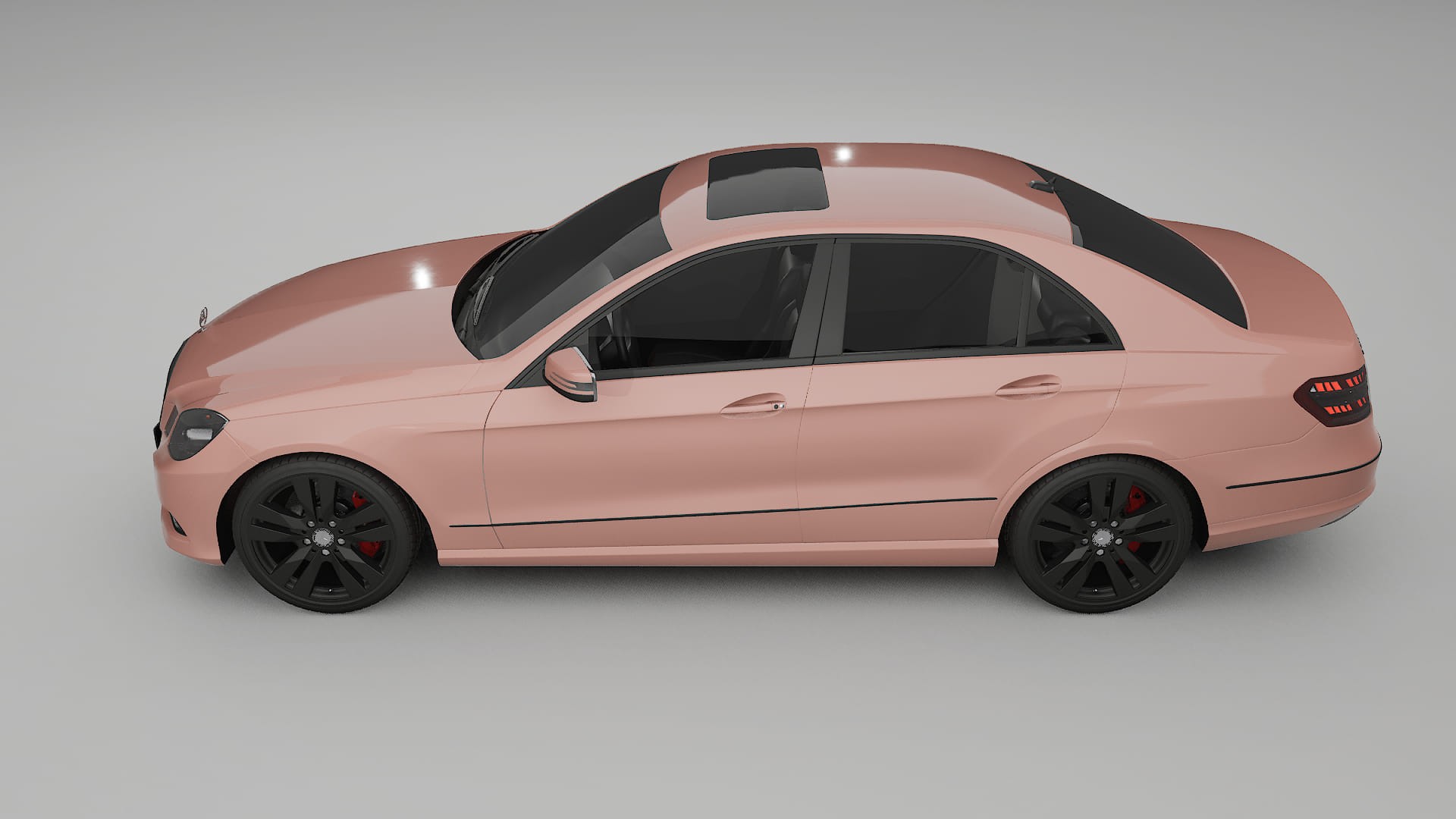 Mercedes E Class Sedan W212 Prefacelift pre LCI TPU Lackschutzfolie | BLUSH Farbwechsel PPF – Komplett-Vorgeschnittener Kit