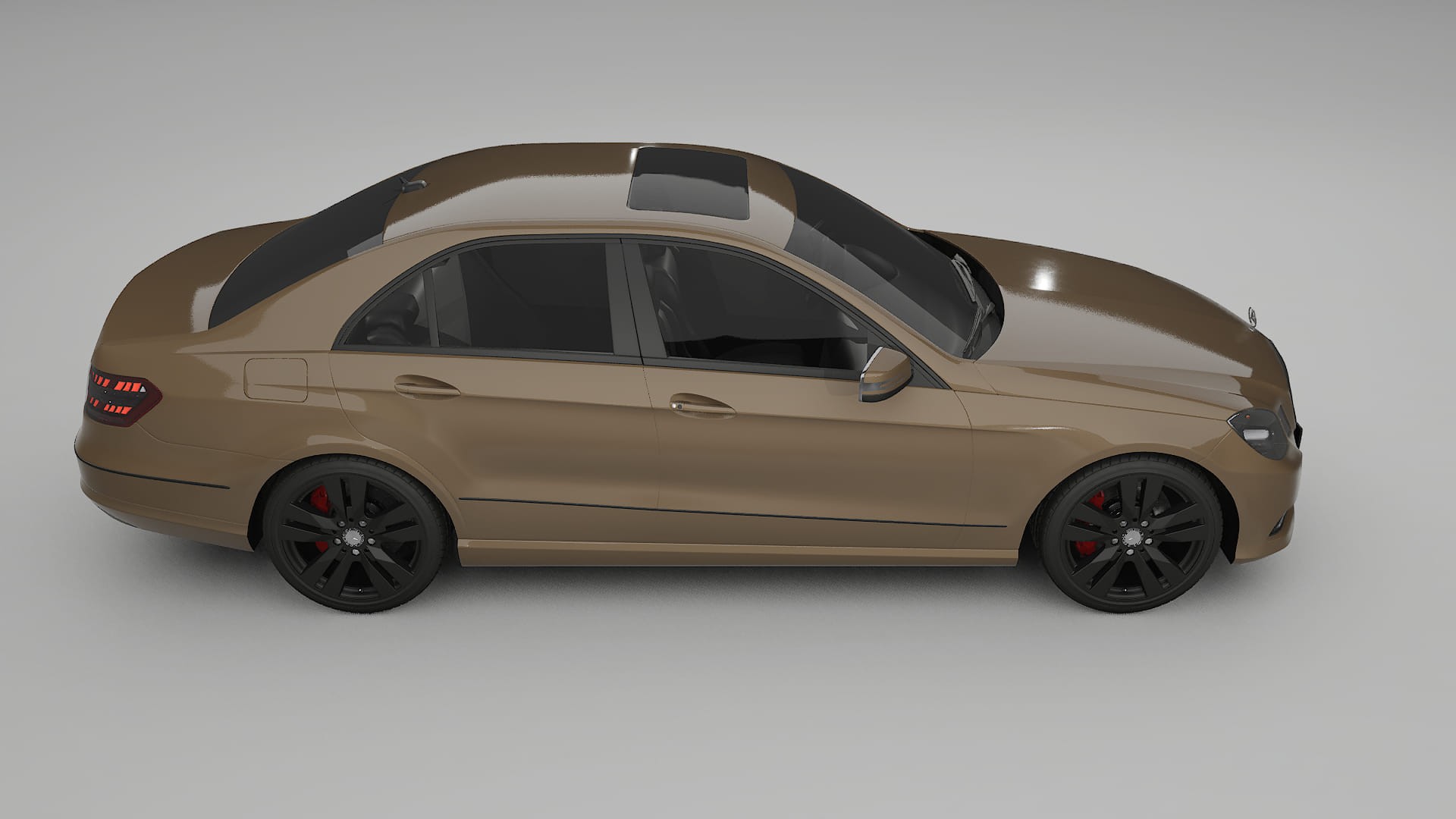 Mercedes E Class Sedan W212 Prefacelift pre LCI TPU Lackschutzfolie | SAHARA Farbwechsel PPF – Komplett-Vorgeschnittener Kit