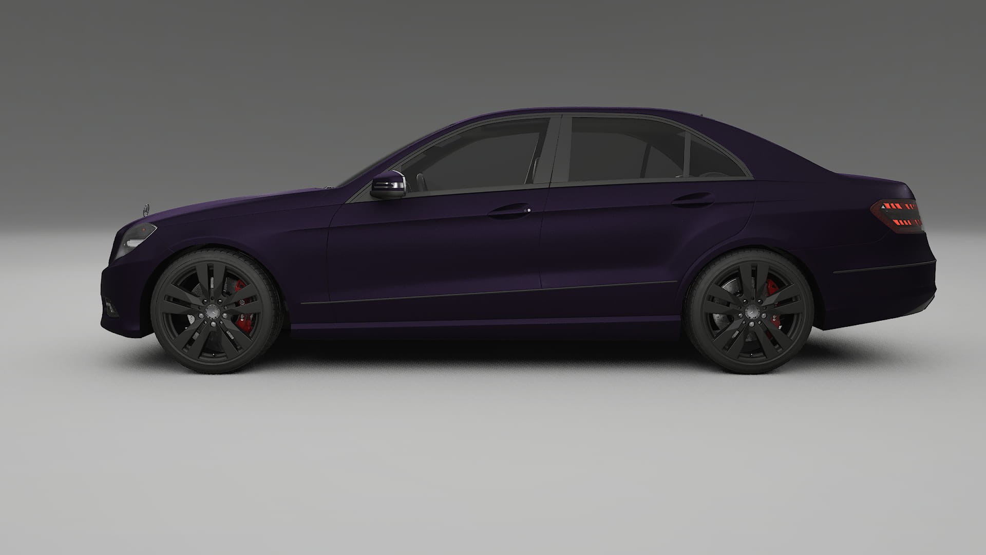 Mercedes E Class Sedan W212 Prefacelift pre LCI TPU Lackschutzfolie | VIOLET Farbwechsel PPF – Komplett-Vorgeschnittener Kit