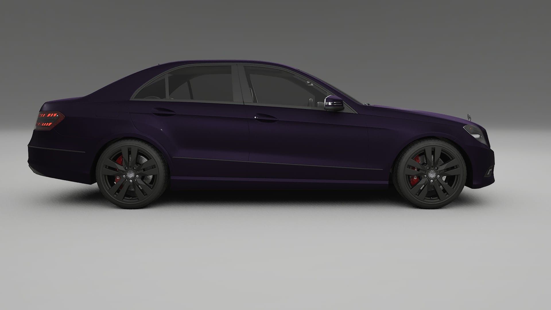 Mercedes E Class Sedan W212 Prefacelift pre LCI TPU Lackschutzfolie | VIOLET Farbwechsel PPF – Komplett-Vorgeschnittener Kit
