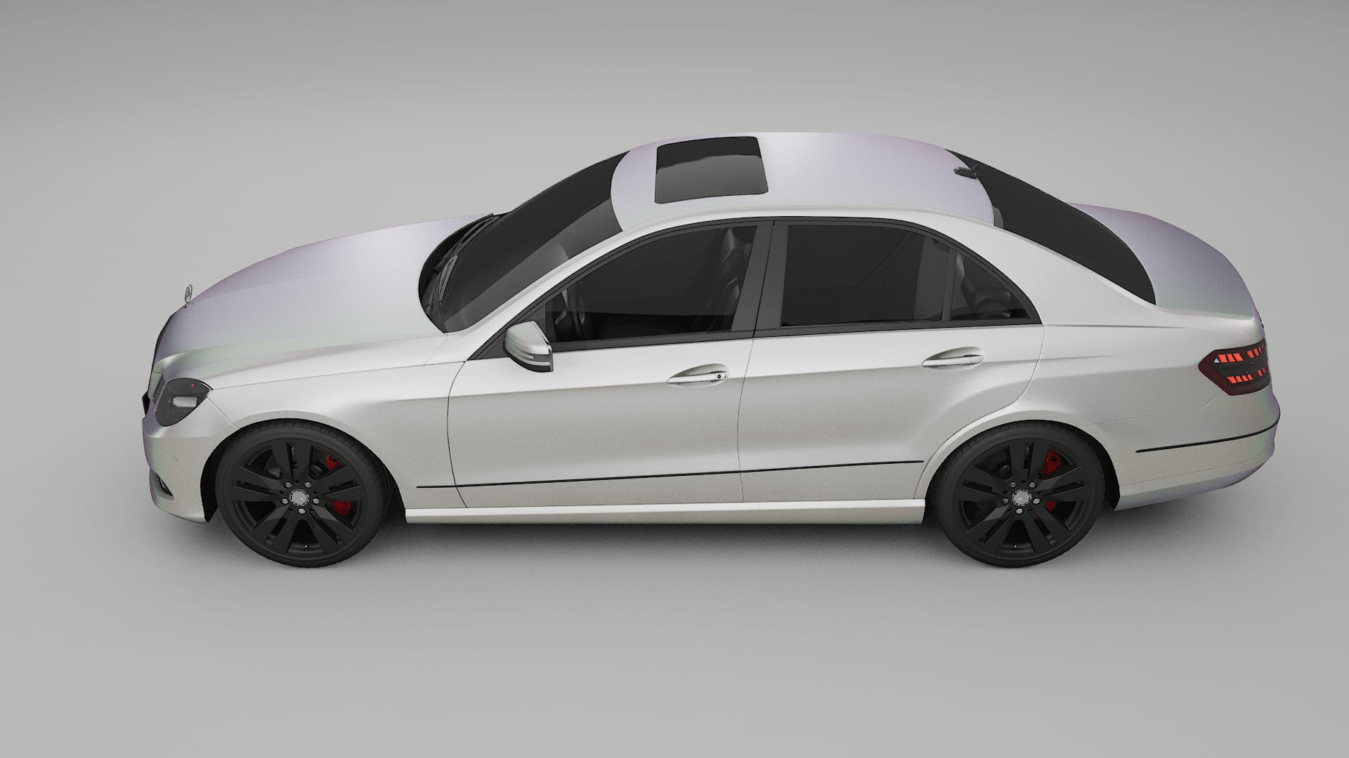 Mercedes E Class Sedan W212 Prefacelift pre LCI TPU Lackschutzfolie | NEBULA Farbwechsel PPF – Komplett-Vorgeschnittener Kit