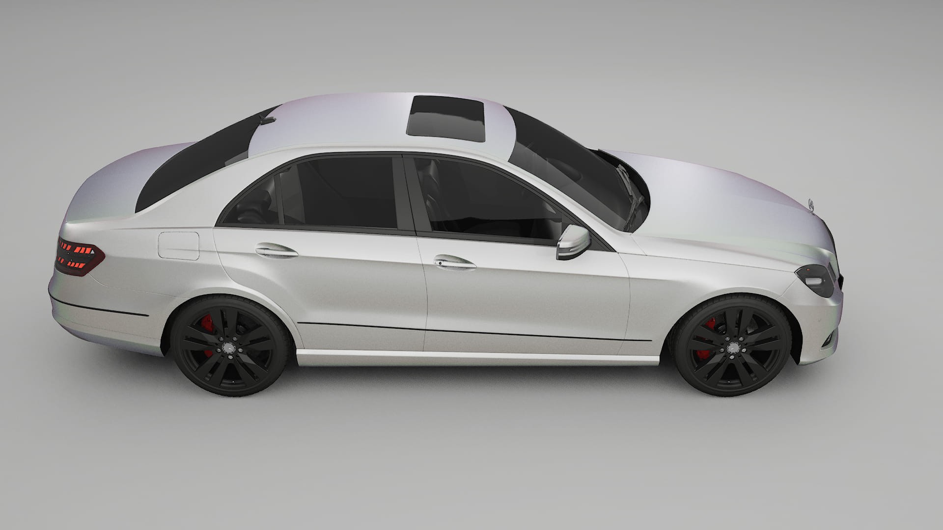 Mercedes E Class Sedan W212 Prefacelift pre LCI TPU Lackschutzfolie | NEBULA Farbwechsel PPF – Komplett-Vorgeschnittener Kit