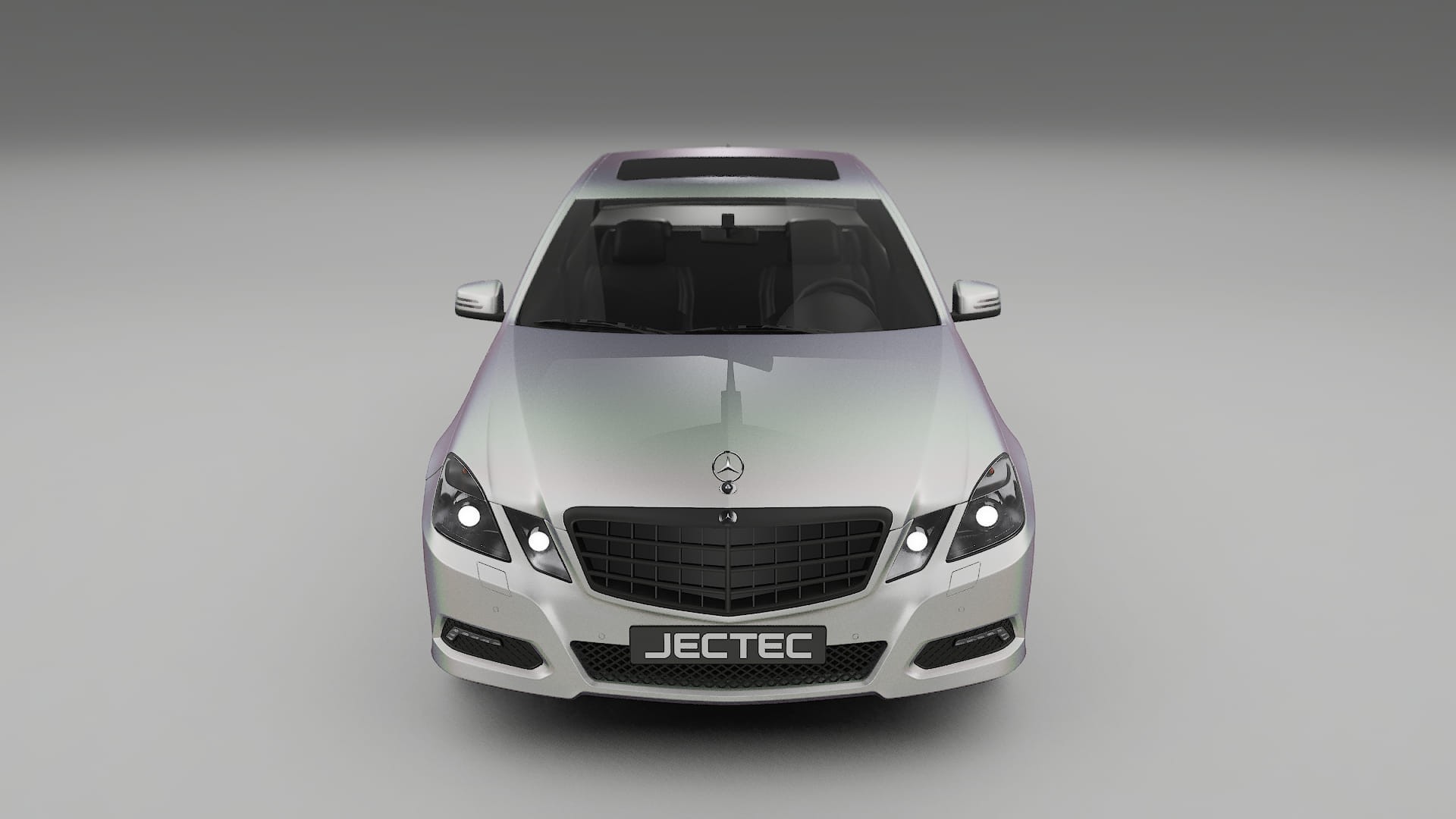 Mercedes E Class Sedan W212 Prefacelift pre LCI TPU Lackschutzfolie | NEBULA Farbwechsel PPF – Komplett-Vorgeschnittener Kit