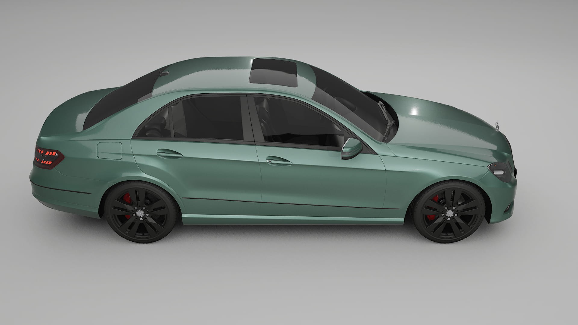 Mercedes E Class Sedan W212 Prefacelift pre LCI TPU Lackschutzfolie | EVERGREEN Farbwechsel PPF – Komplett-Vorgeschnittener Ki