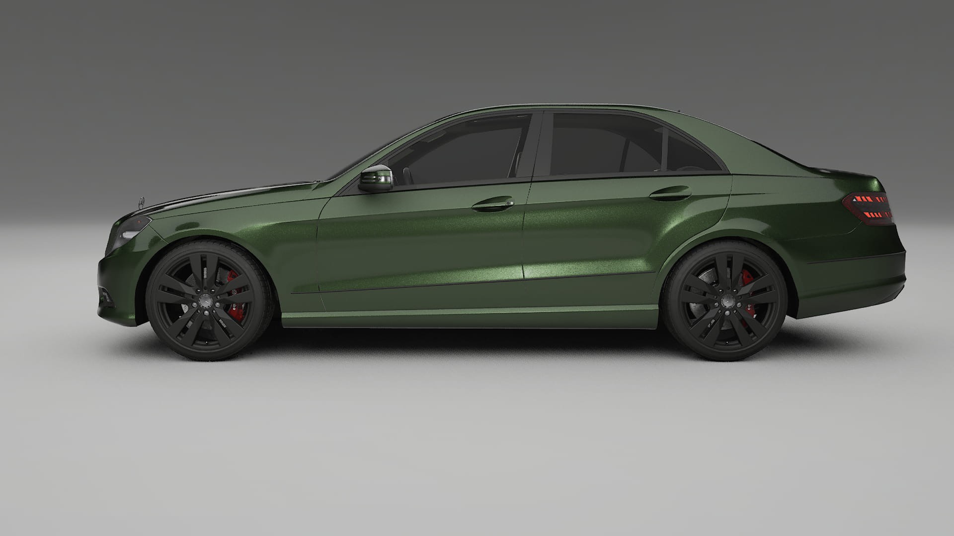 Mercedes E Class Sedan W212 Prefacelift pre LCI TPU Lackschutzfolie | LAGOON Farbwechsel PPF – Komplett-Vorgeschnittener Kit