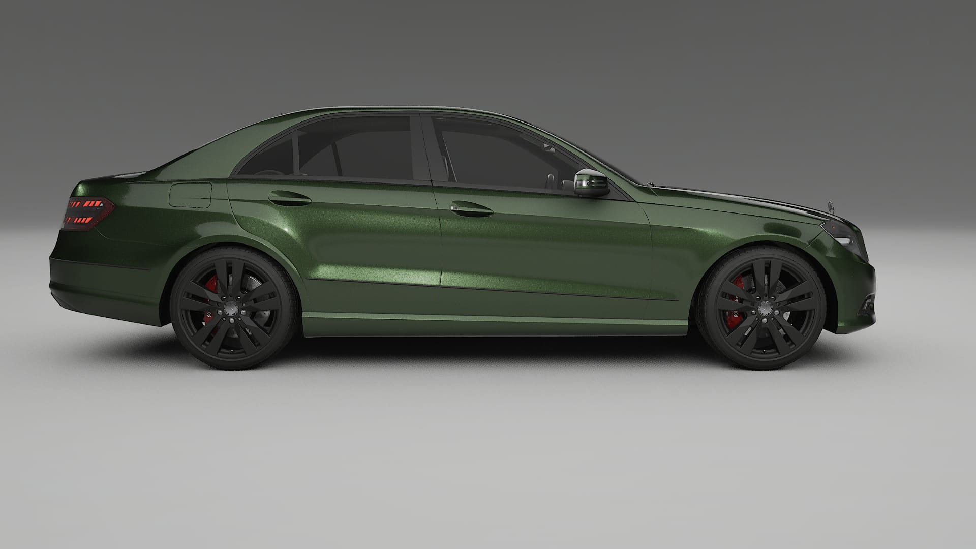 Mercedes E Class Sedan W212 Prefacelift pre LCI TPU Lackschutzfolie | LAGOON Farbwechsel PPF – Komplett-Vorgeschnittener Kit