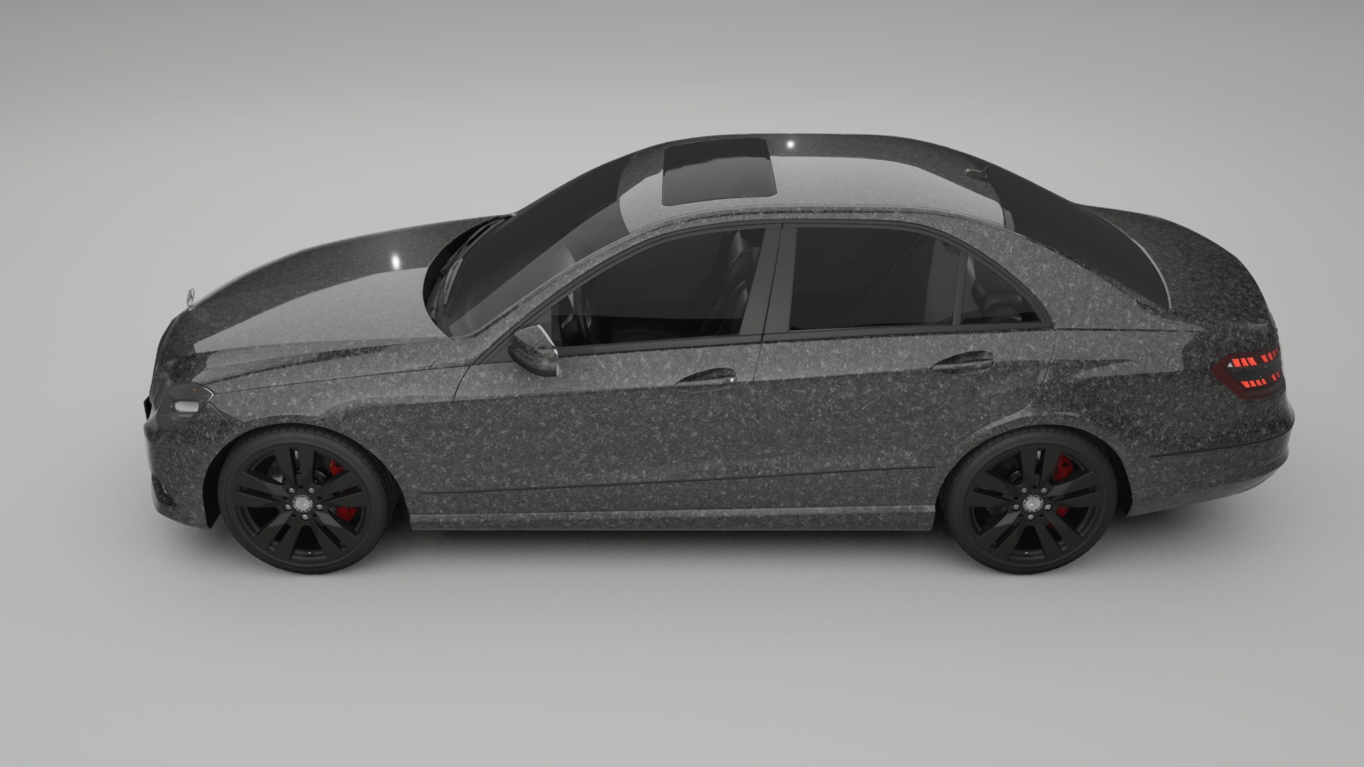 Mercedes E Class Sedan W212 Prefacelift pre LCI TPU Lackschutzfolie | FORGED S Farbwechsel PPF – Komplett-Vorgeschnittener Kit