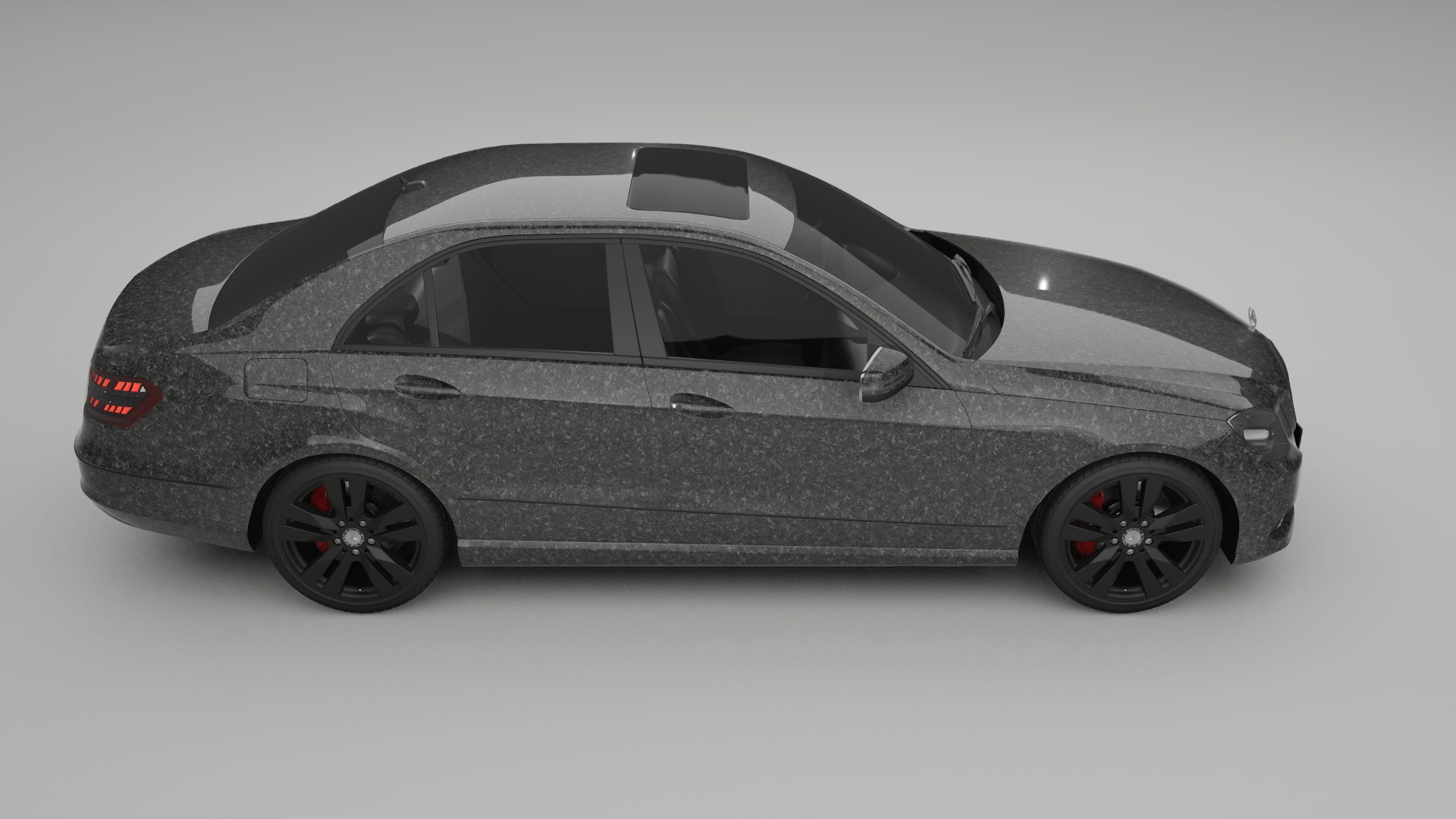 Mercedes E Class Sedan W212 Prefacelift pre LCI TPU Lackschutzfolie | FORGED S Farbwechsel PPF – Komplett-Vorgeschnittener Kit