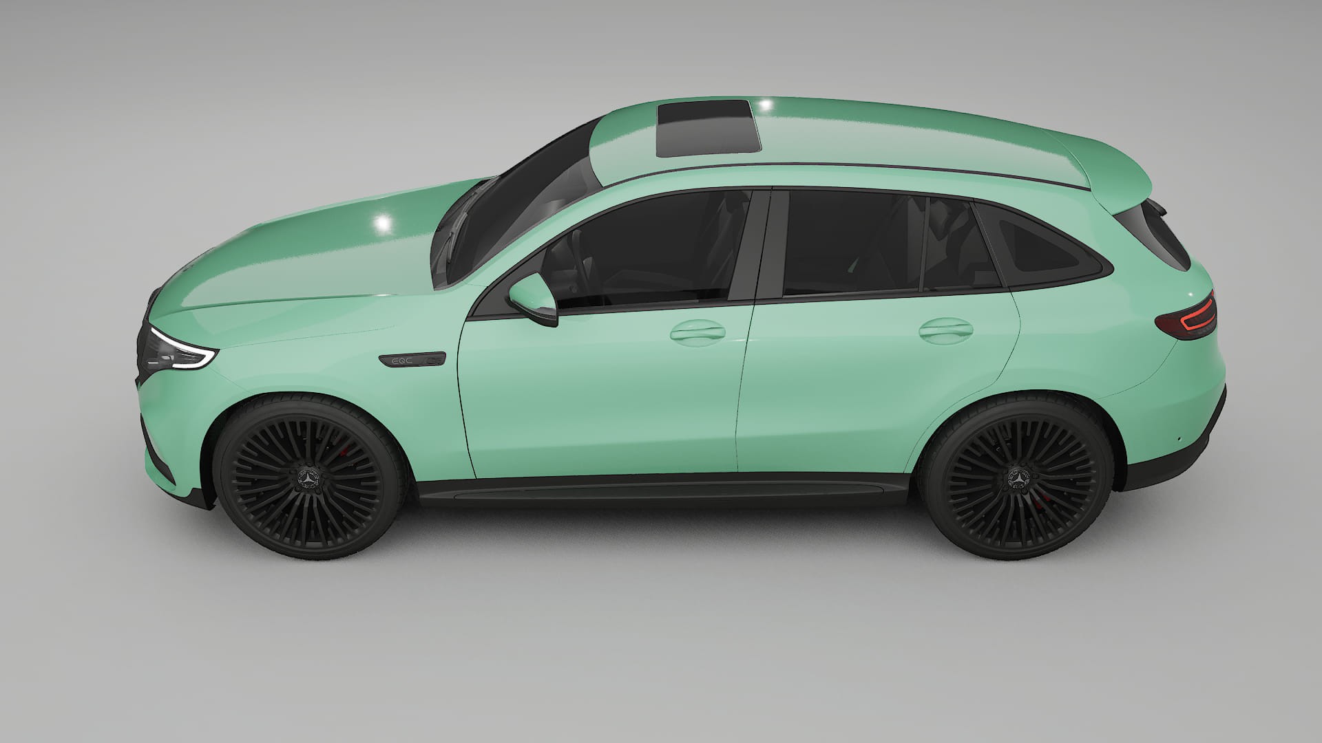 Mercedes EQC AMG TPU Lackschutzfolie | DUSTY Farbwechsel PPF – Komplett-Vorgeschnittener Kit