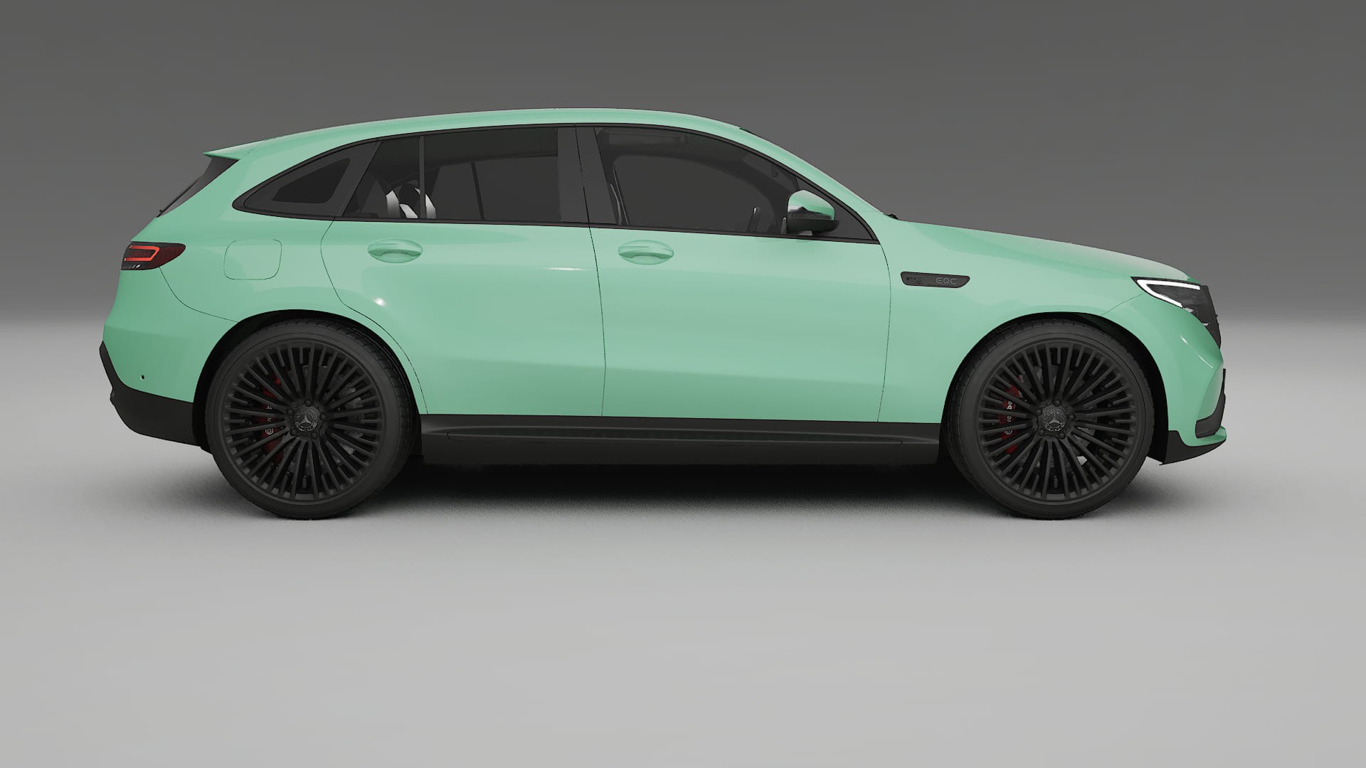 Mercedes EQC AMG TPU Lackschutzfolie | DUSTY Farbwechsel PPF – Komplett-Vorgeschnittener Kit
