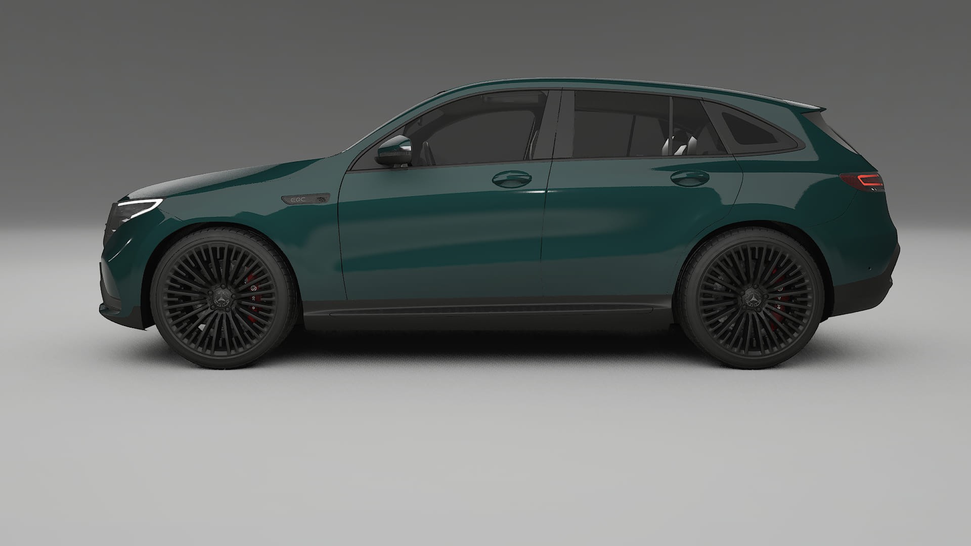 Mercedes EQC AMG TPU Lackschutzfolie | INFERNO Farbwechsel PPF – Komplett-Vorgeschnittener Kit
