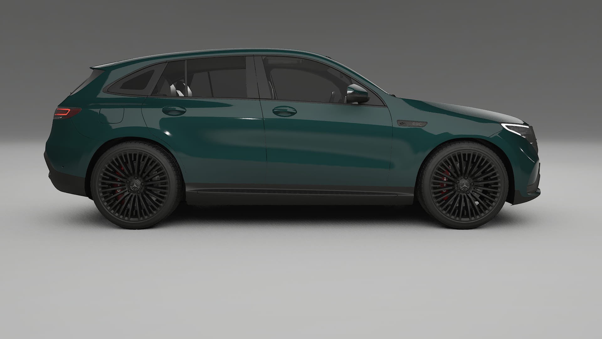 Mercedes EQC AMG TPU Lackschutzfolie | INFERNO Farbwechsel PPF – Komplett-Vorgeschnittener Kit
