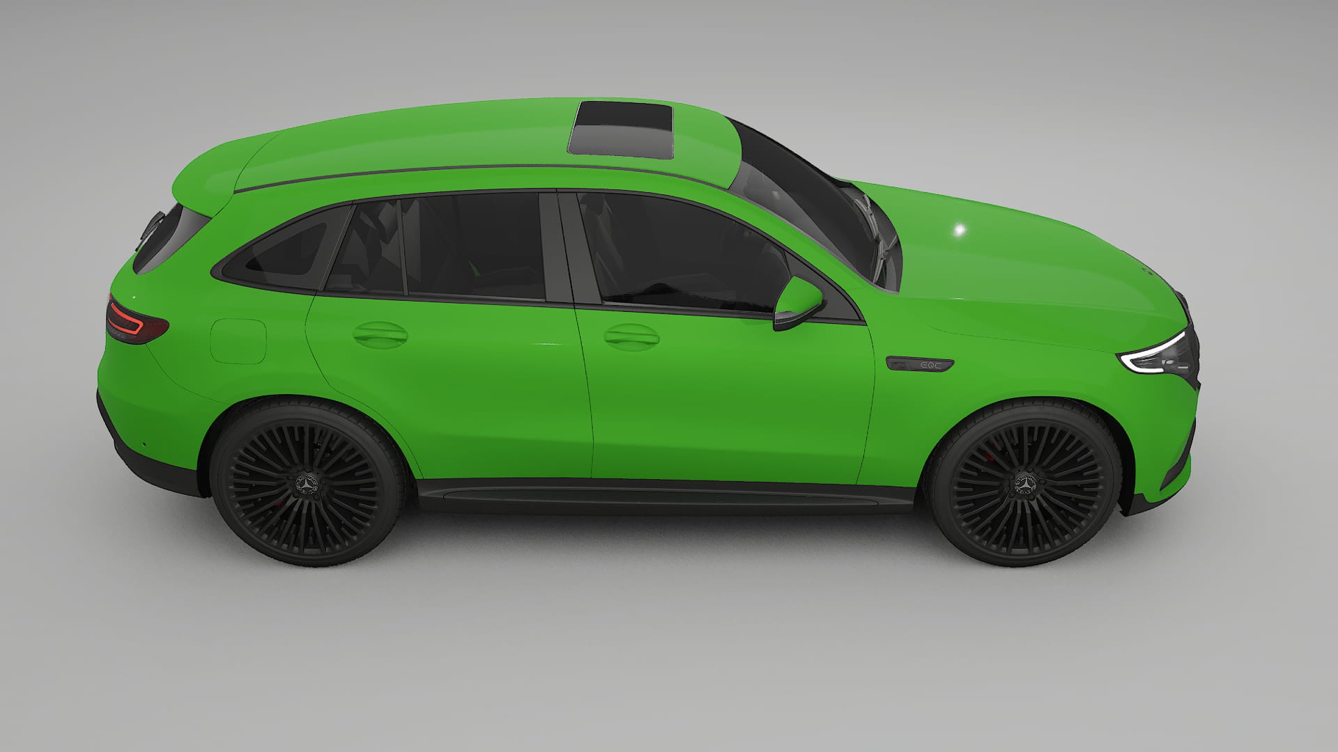 Mercedes EQC AMG TPU Lackschutzfolie | VENOM Farbwechsel PPF – Komplett-Vorgeschnittener Kit