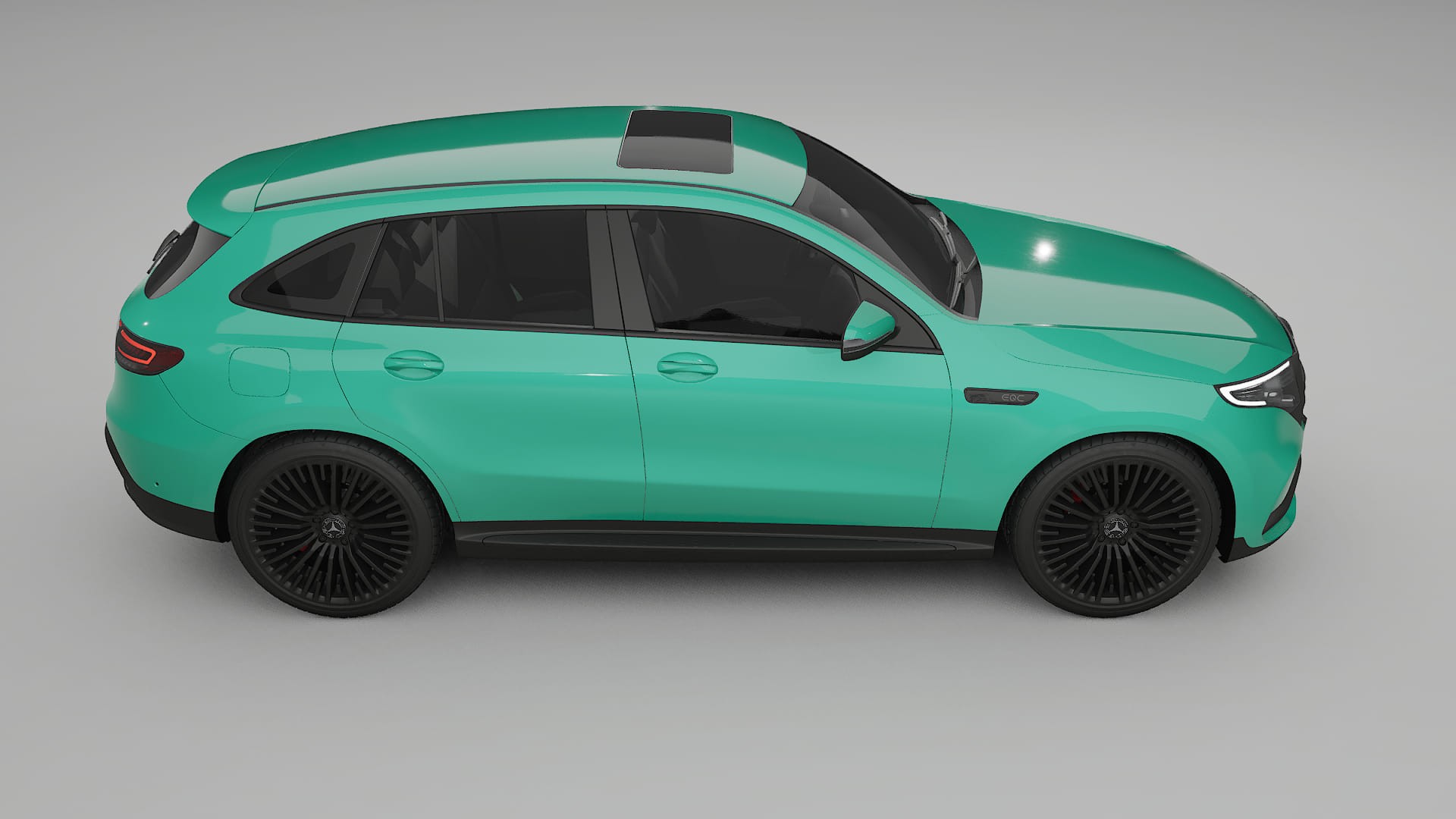 Mercedes EQC AMG TPU Lackschutzfolie | JEWEL Farbwechsel PPF – Komplett-Vorgeschnittener Kit