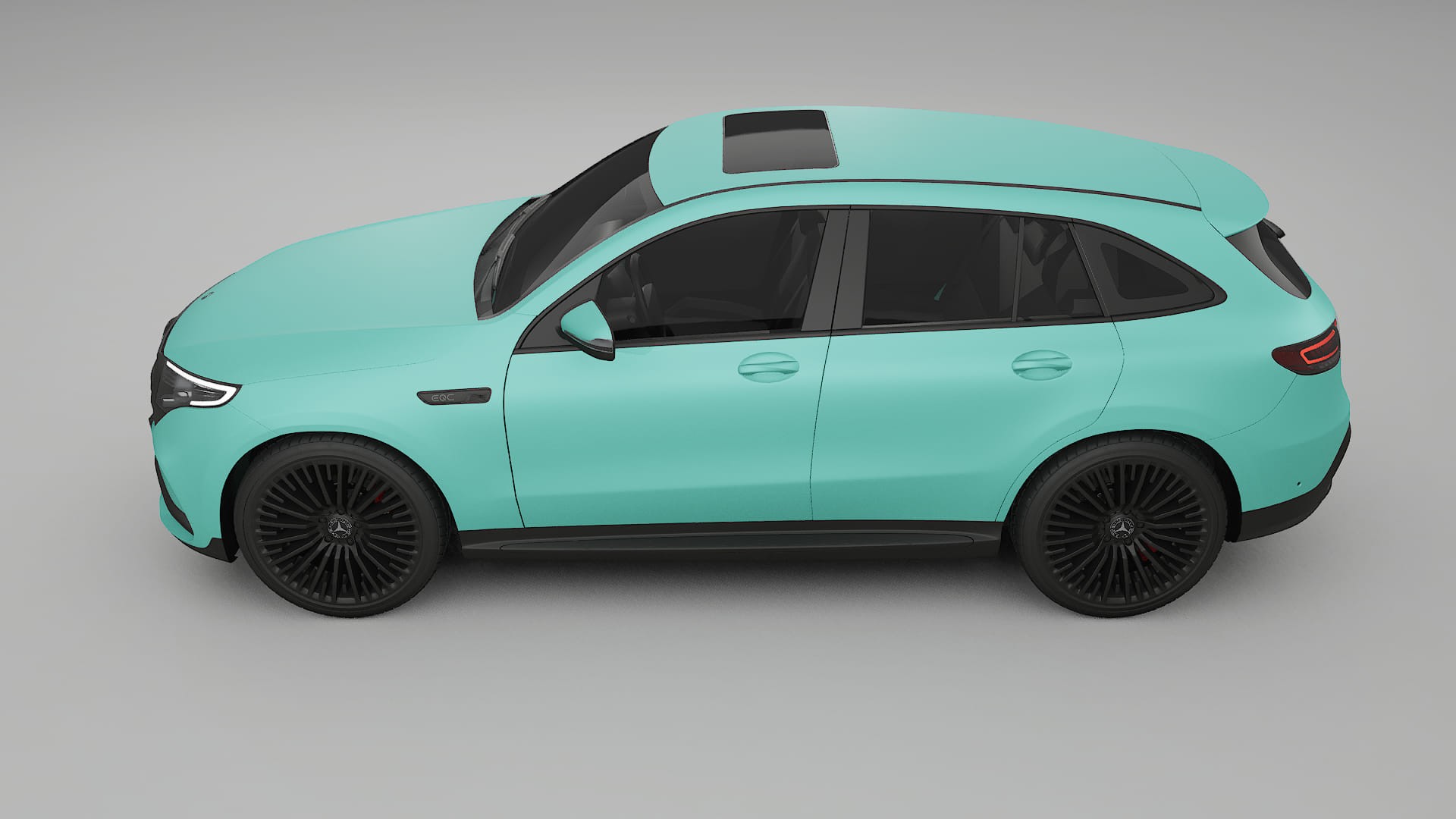 Mercedes EQC AMG TPU Lackschutzfolie | FROST Farbwechsel PPF – Komplett-Vorgeschnittener Kit