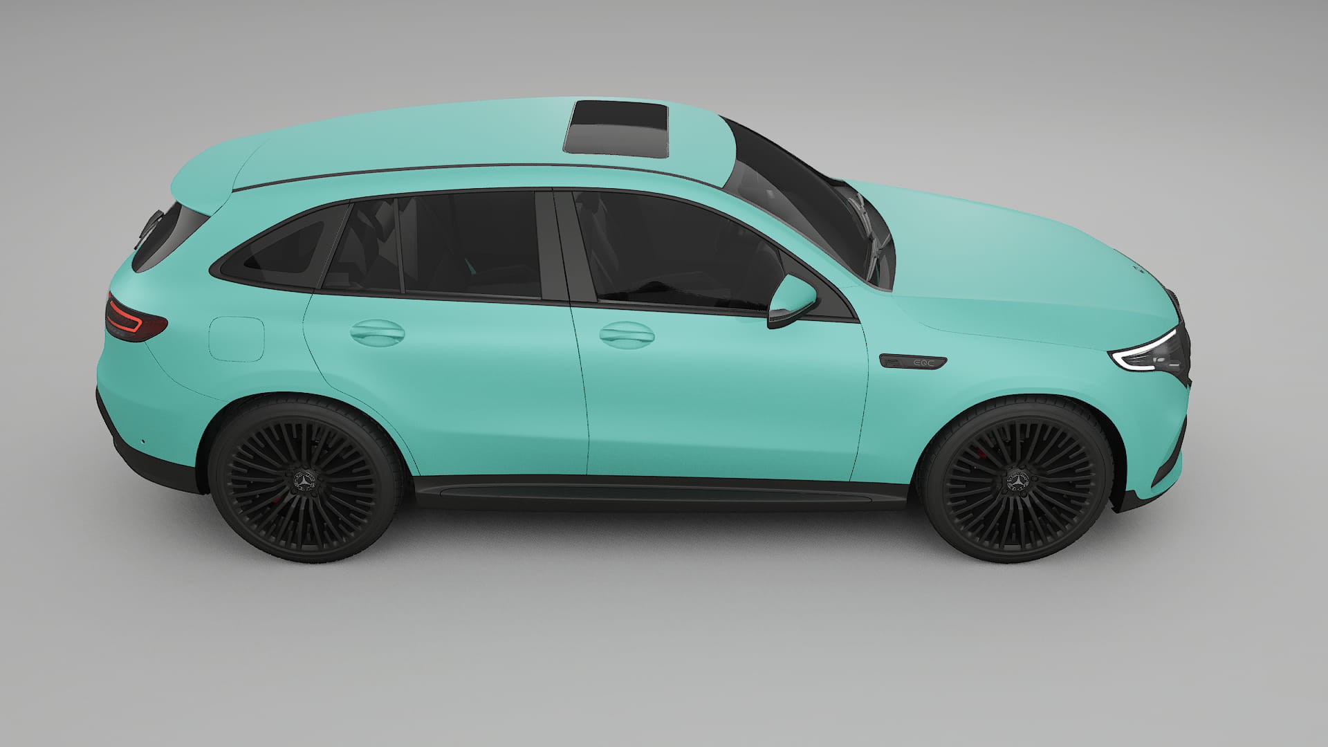 Mercedes EQC AMG TPU Lackschutzfolie | FROST Farbwechsel PPF – Komplett-Vorgeschnittener Kit