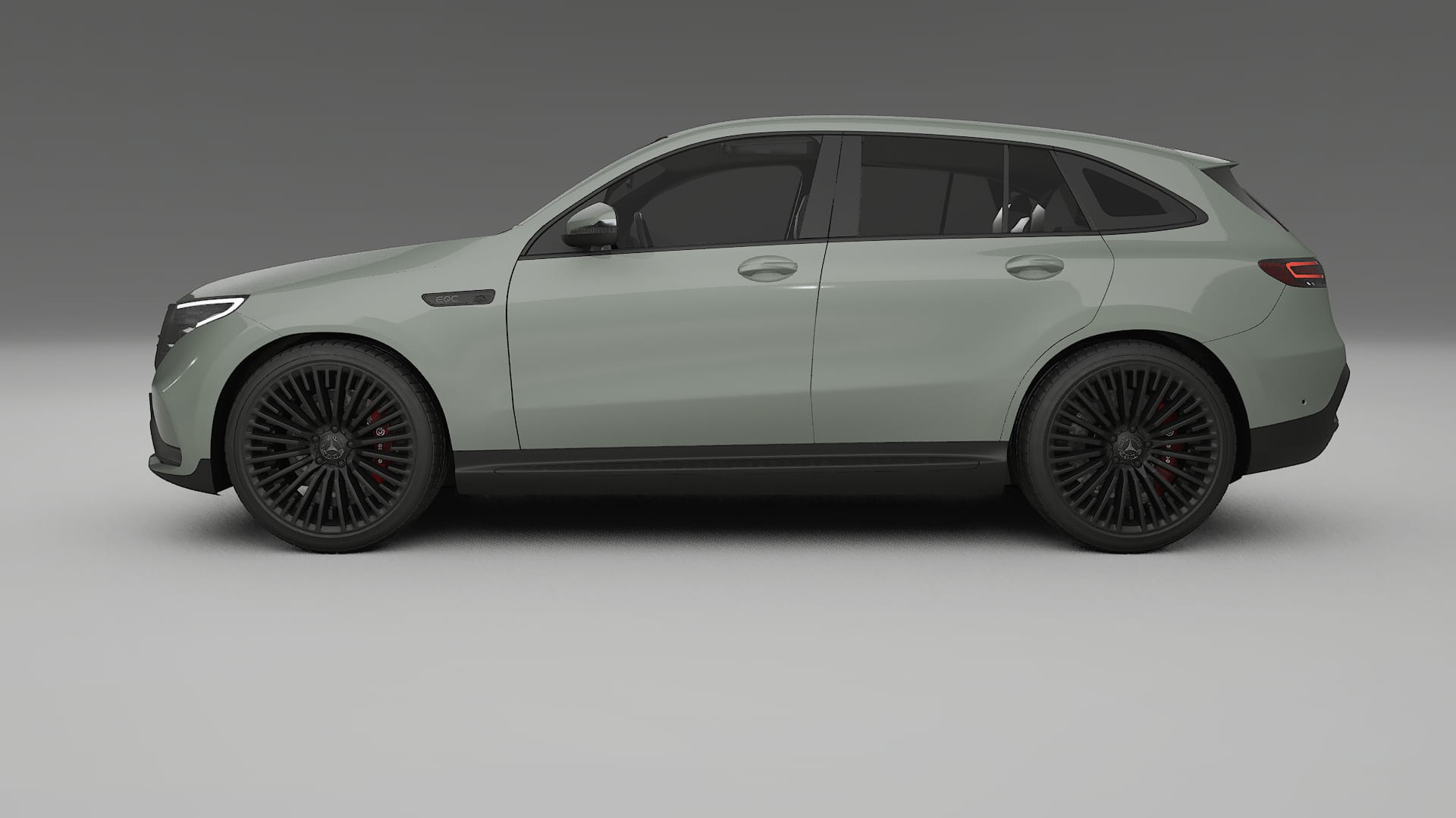 Mercedes EQC AMG TPU Lackschutzfolie | SLATE Farbwechsel PPF – Komplett-Vorgeschnittener Kit