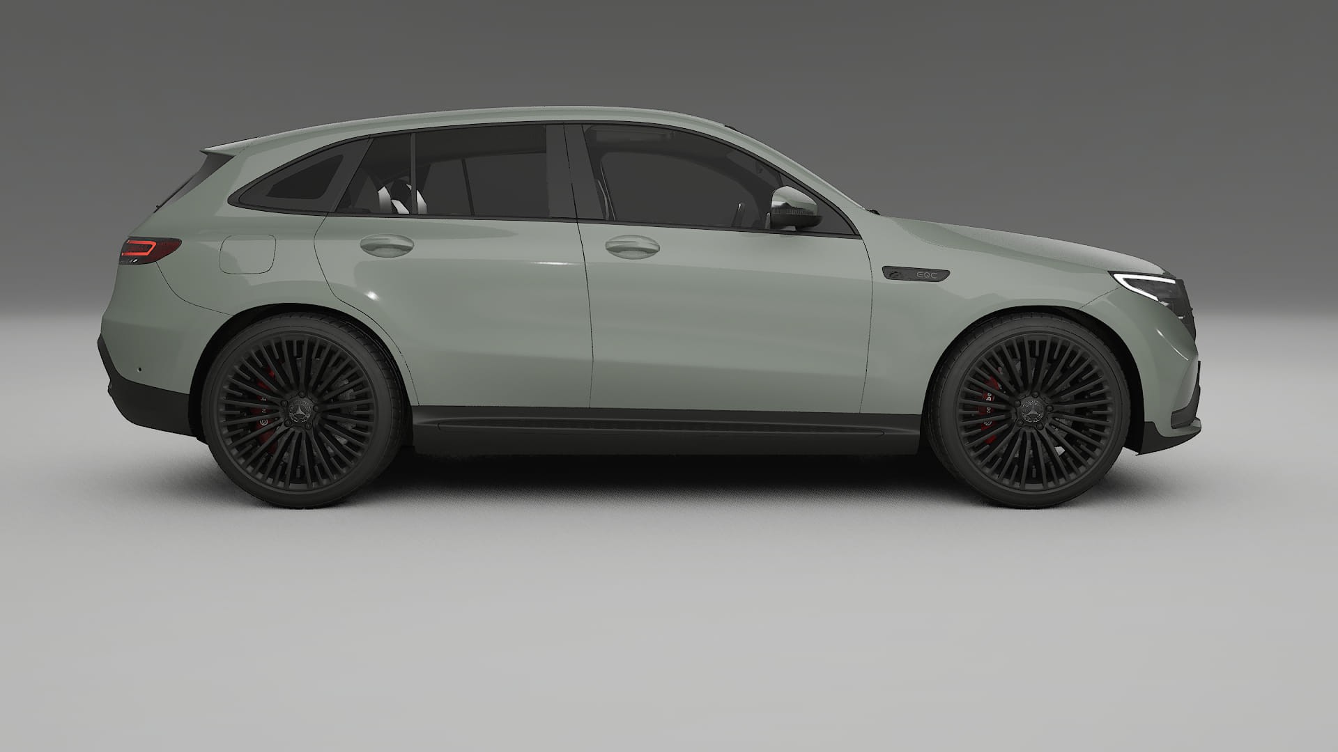 Mercedes EQC AMG TPU Lackschutzfolie | SLATE Farbwechsel PPF – Komplett-Vorgeschnittener Kit