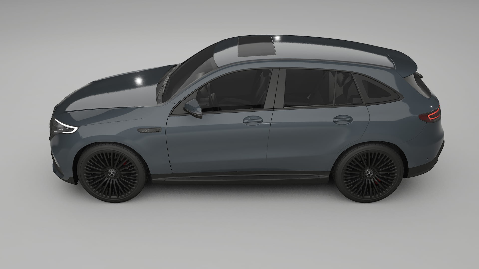 Mercedes EQC AMG TPU Lackschutzfolie | GRANITE Farbwechsel PPF – Komplett-Vorgeschnittener Kit