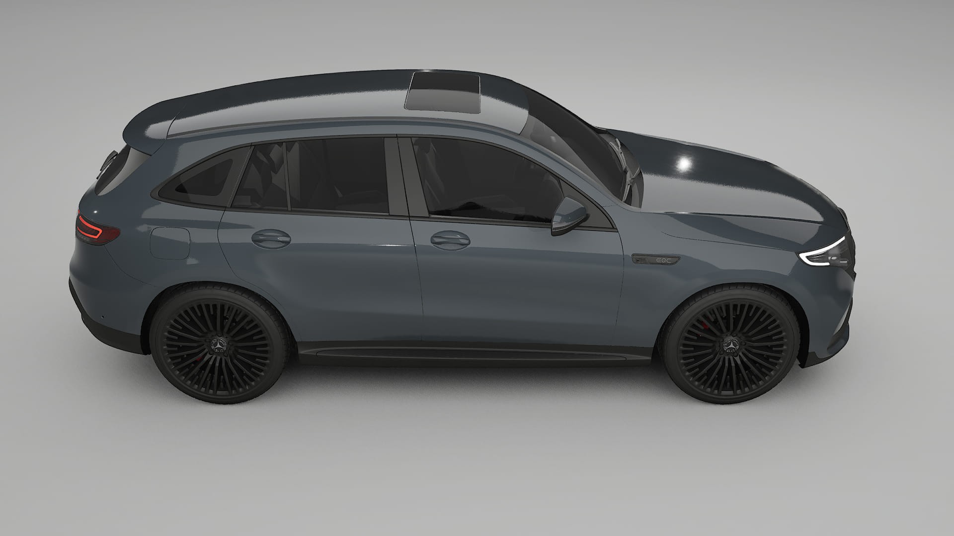 Mercedes EQC AMG TPU Lackschutzfolie | GRANITE Farbwechsel PPF – Komplett-Vorgeschnittener Kit