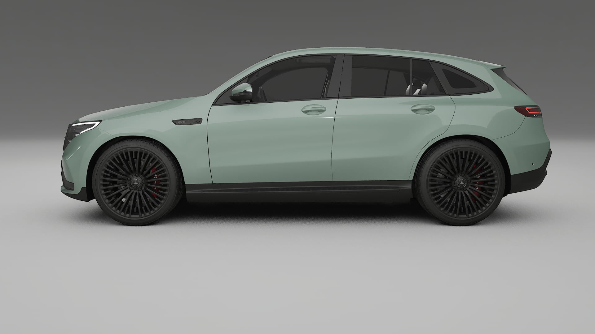 Mercedes EQC AMG TPU Lackschutzfolie | CINDER Farbwechsel PPF – Komplett-Vorgeschnittener Kit