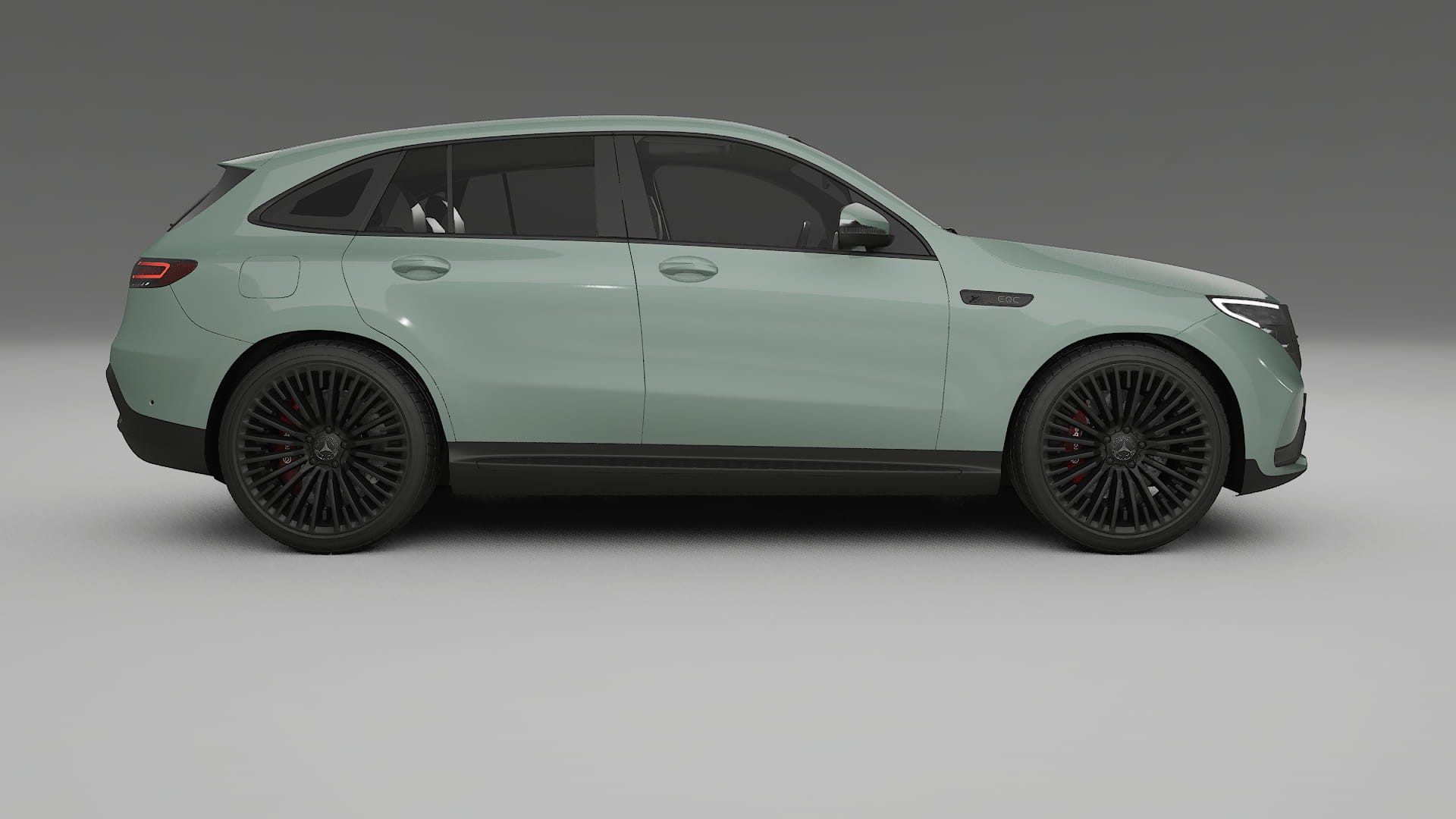 Mercedes EQC AMG TPU Lackschutzfolie | CINDER Farbwechsel PPF – Komplett-Vorgeschnittener Kit