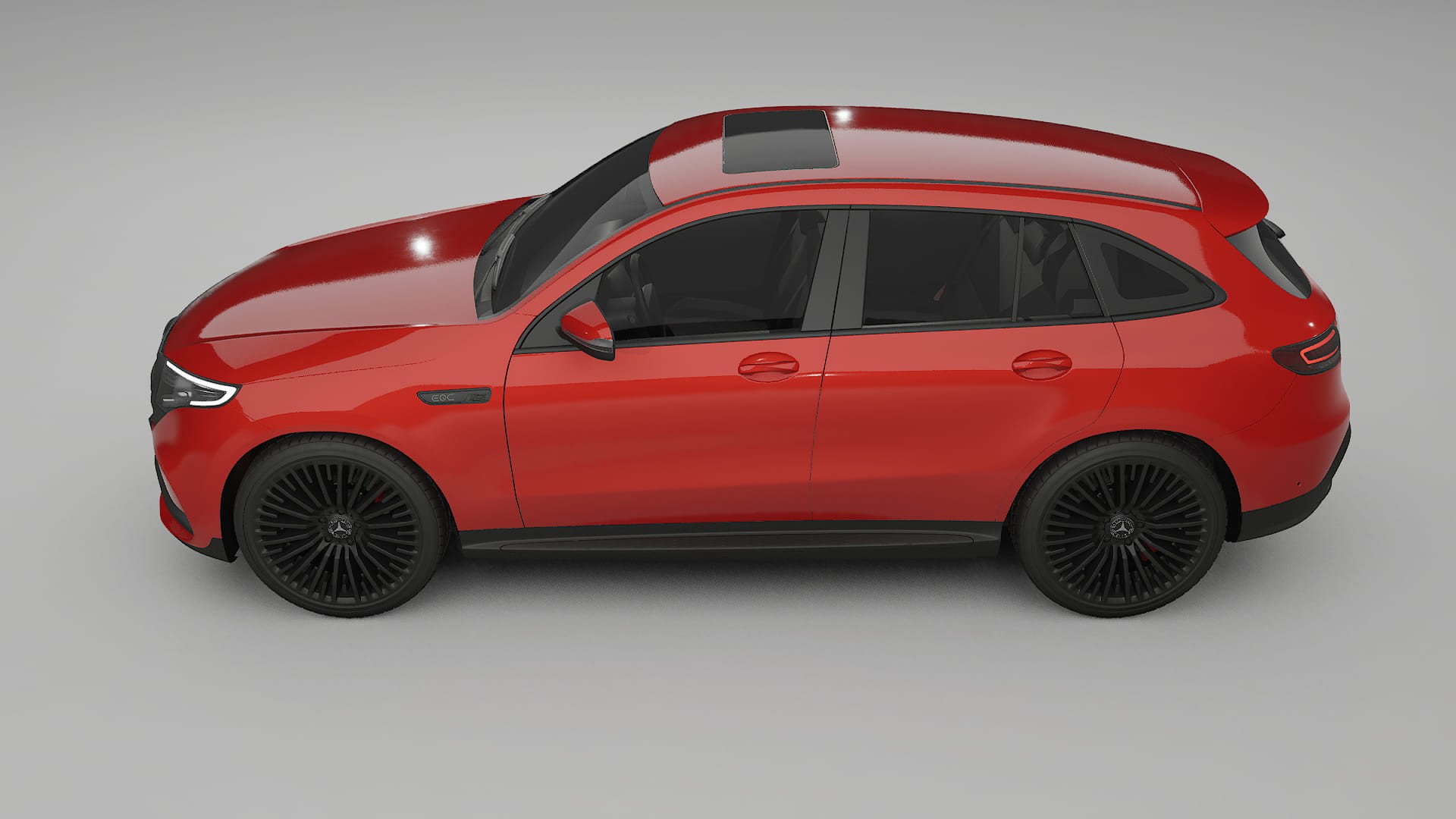 Mercedes EQC AMG TPU Lackschutzfolie | BLAZE Farbwechsel PPF – Komplett-Vorgeschnittener Kit