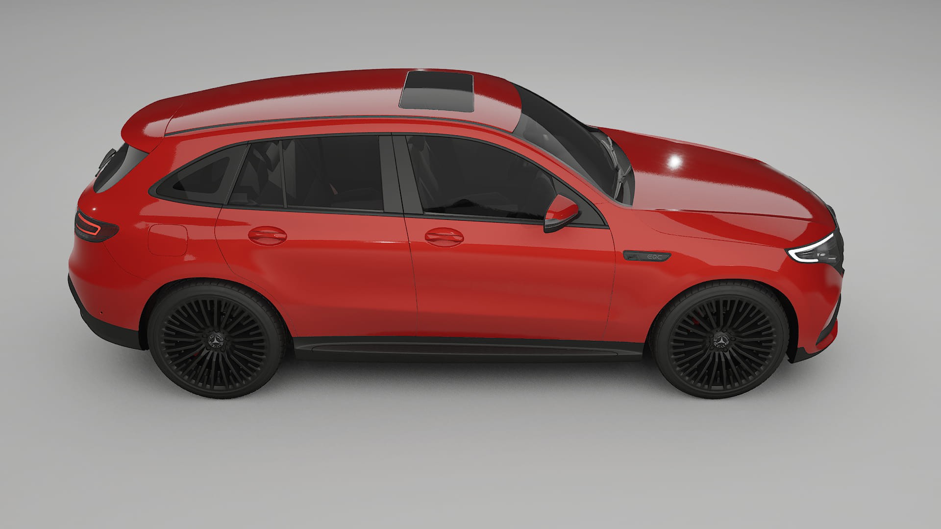 Mercedes EQC AMG TPU Lackschutzfolie | BLAZE Farbwechsel PPF – Komplett-Vorgeschnittener Kit