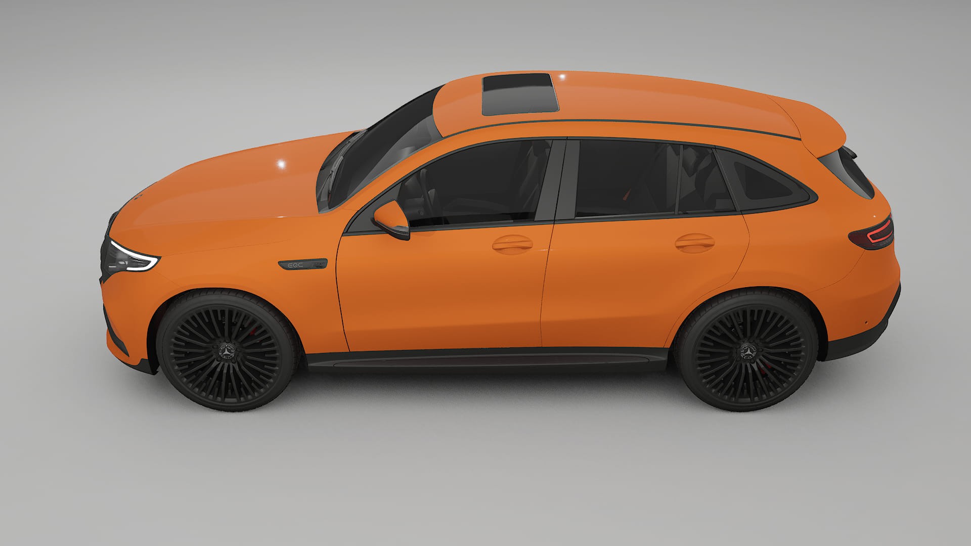 Mercedes EQC AMG TPU Lackschutzfolie | ROCKET Farbwechsel PPF – Komplett-Vorgeschnittener Kit
