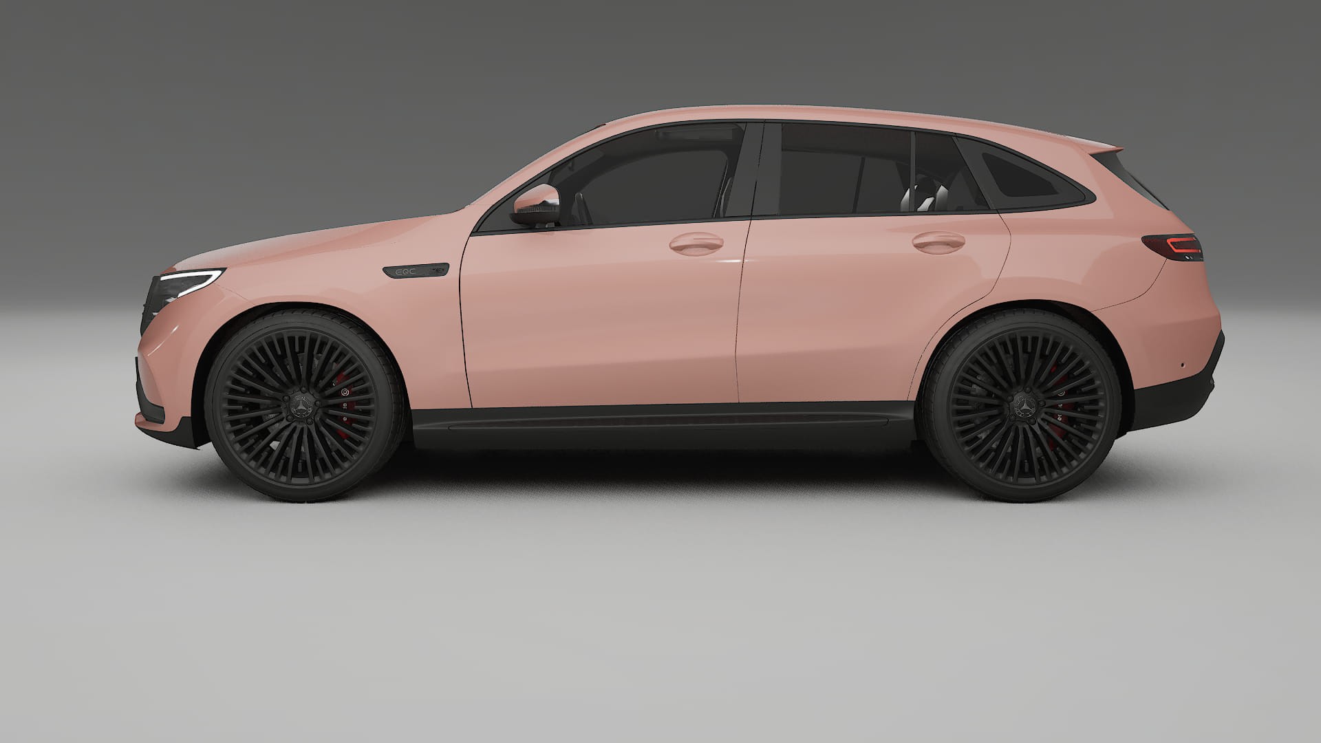 Mercedes EQC AMG TPU Lackschutzfolie | BLUSH Farbwechsel PPF – Komplett-Vorgeschnittener Kit