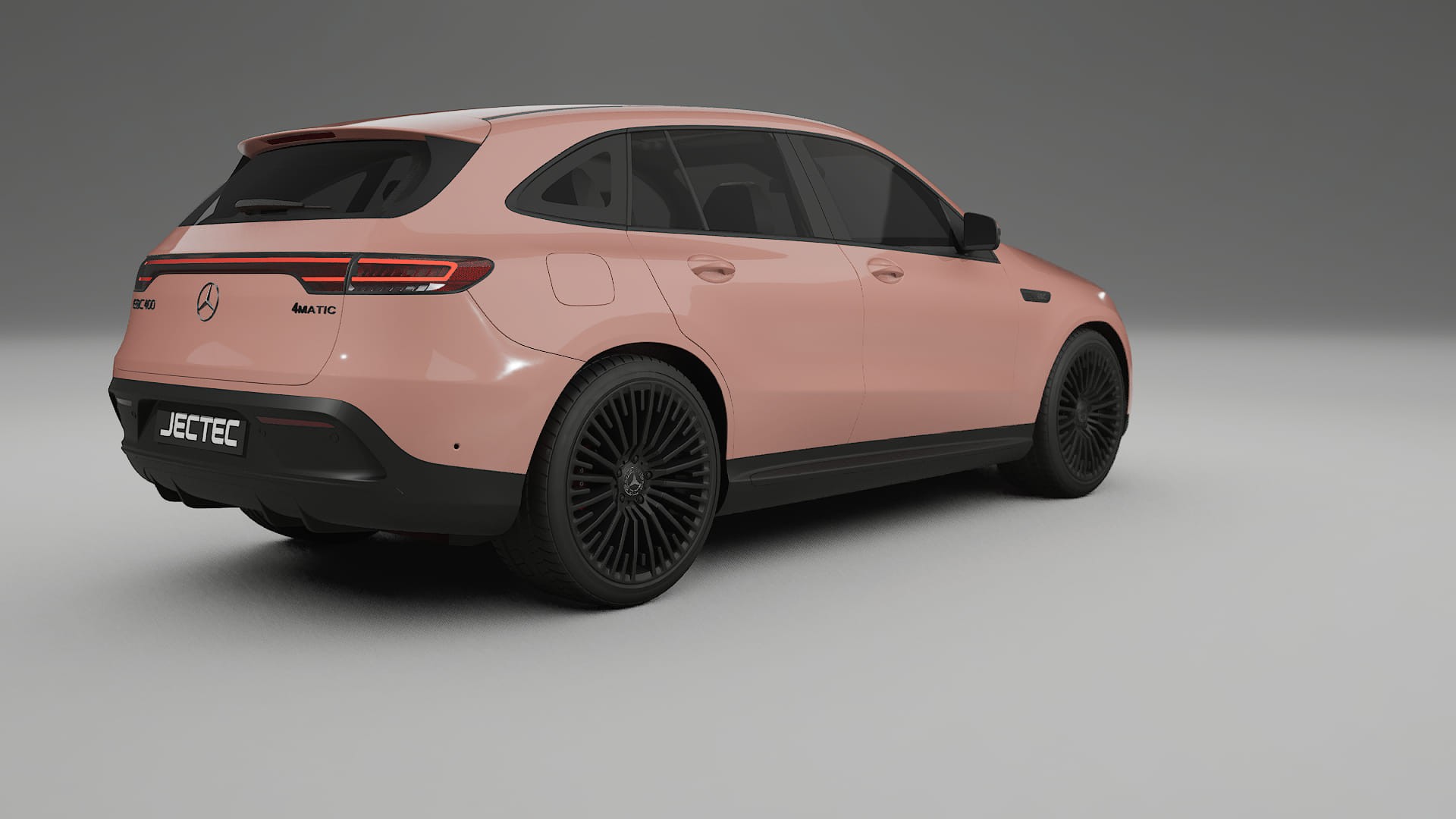 Mercedes EQC AMG TPU Lackschutzfolie | BLUSH Farbwechsel PPF – Komplett-Vorgeschnittener Kit