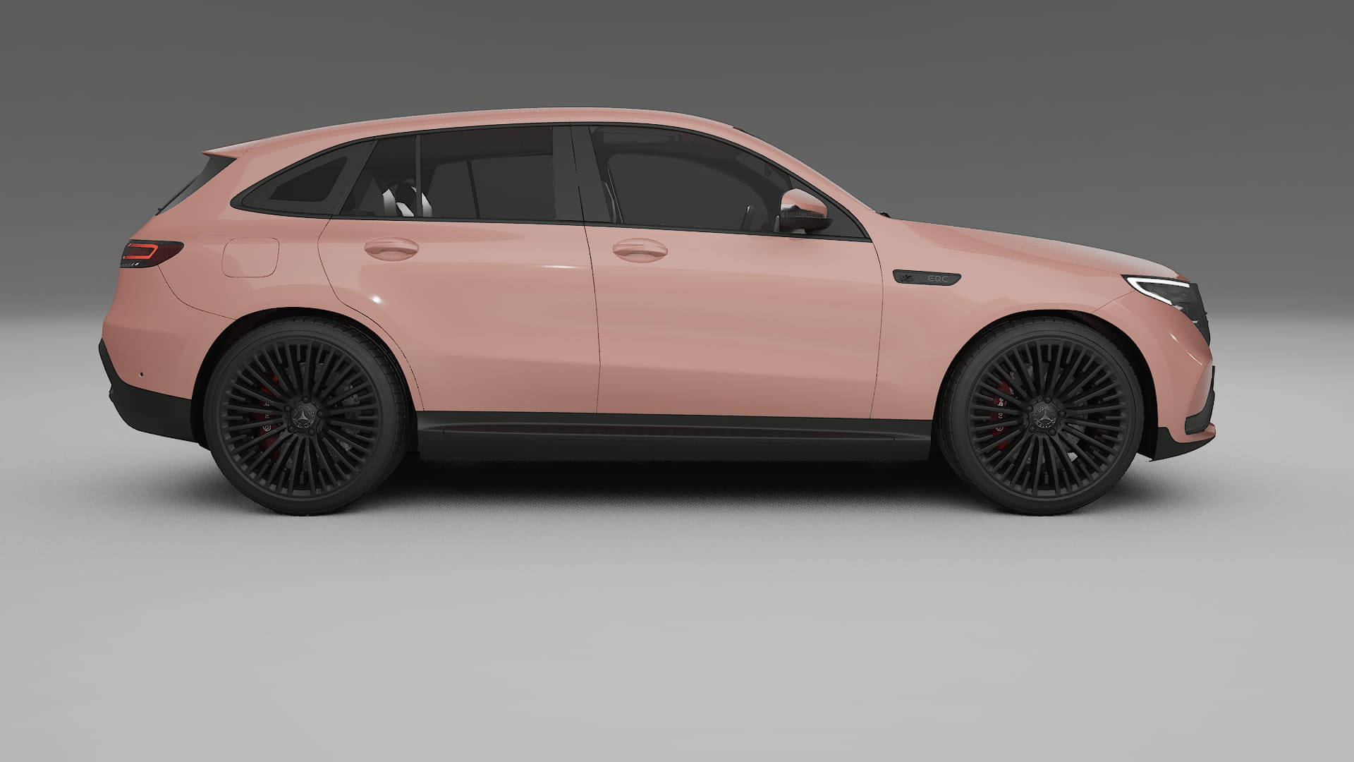 Mercedes EQC AMG TPU Lackschutzfolie | BLUSH Farbwechsel PPF – Komplett-Vorgeschnittener Kit