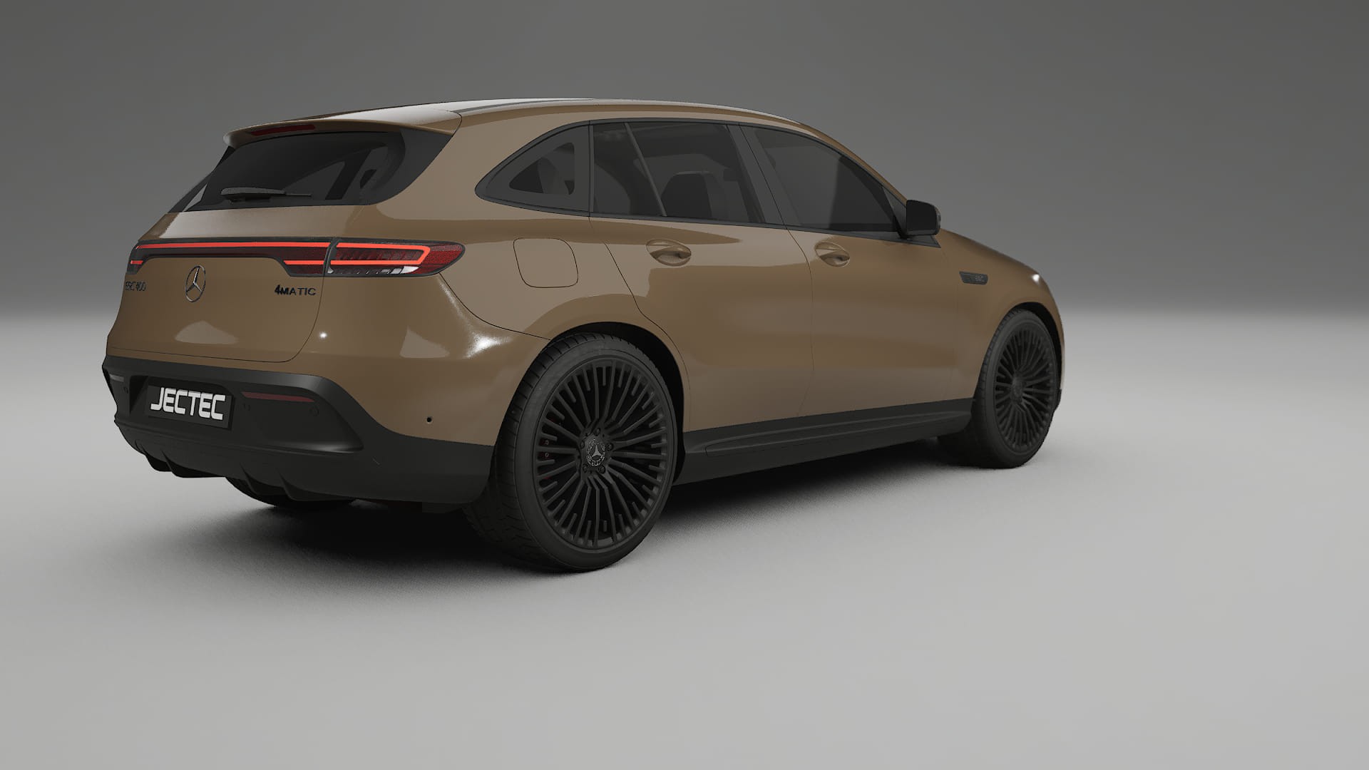 Mercedes EQC AMG TPU Lackschutzfolie | SAHARA Farbwechsel PPF – Komplett-Vorgeschnittener Kit