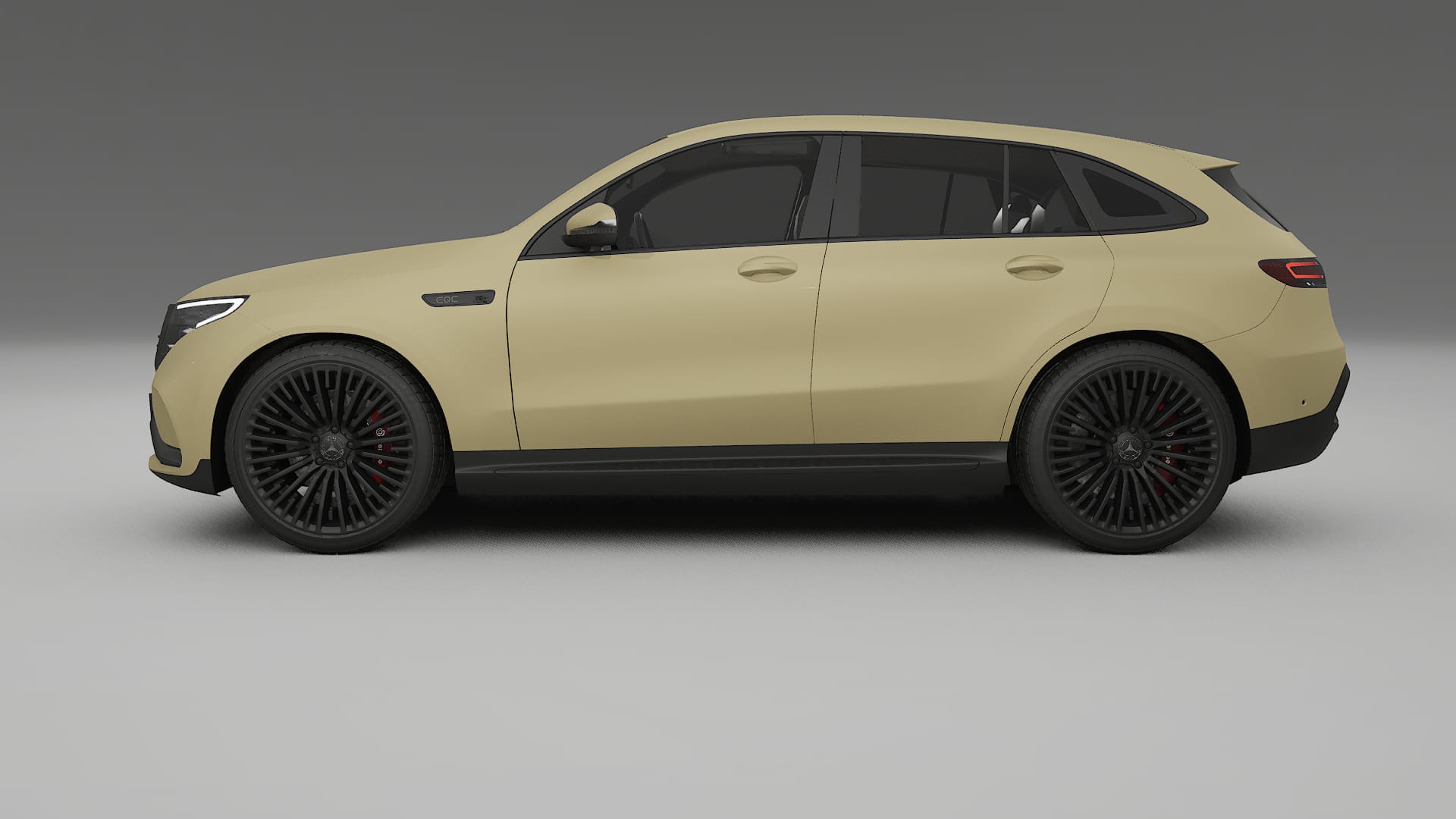 Mercedes EQC AMG TPU Lackschutzfolie | SAND Farbwechsel PPF – Komplett-Vorgeschnittener Kit