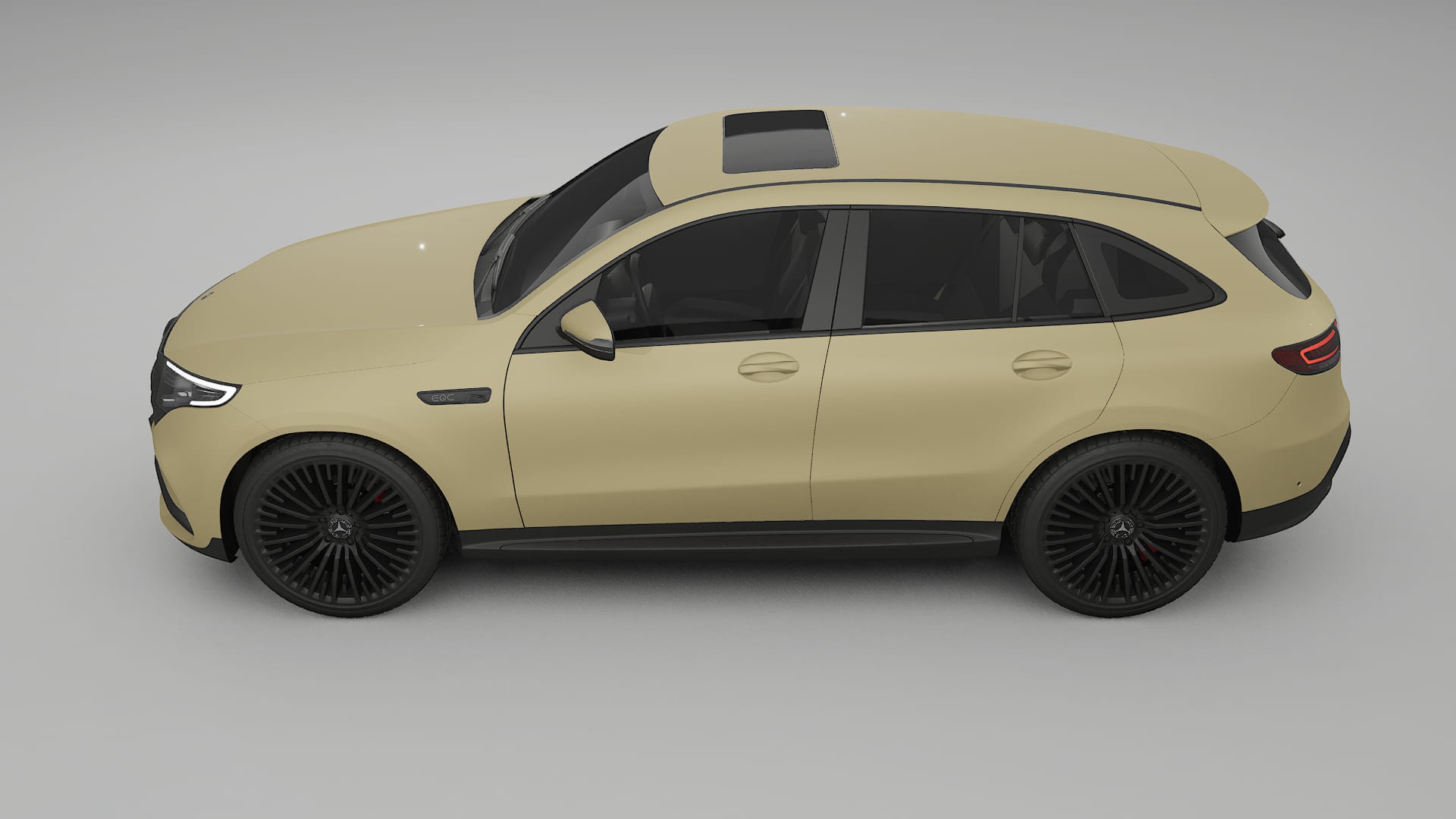 Mercedes EQC AMG TPU Lackschutzfolie | SAND Farbwechsel PPF – Komplett-Vorgeschnittener Kit