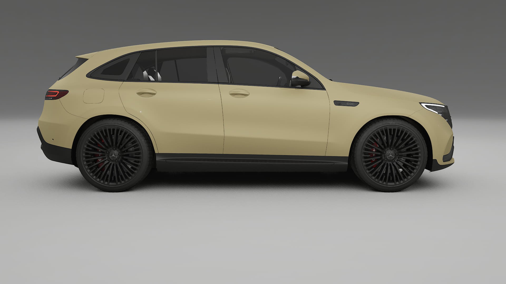 Mercedes EQC AMG TPU Lackschutzfolie | SAND Farbwechsel PPF – Komplett-Vorgeschnittener Kit