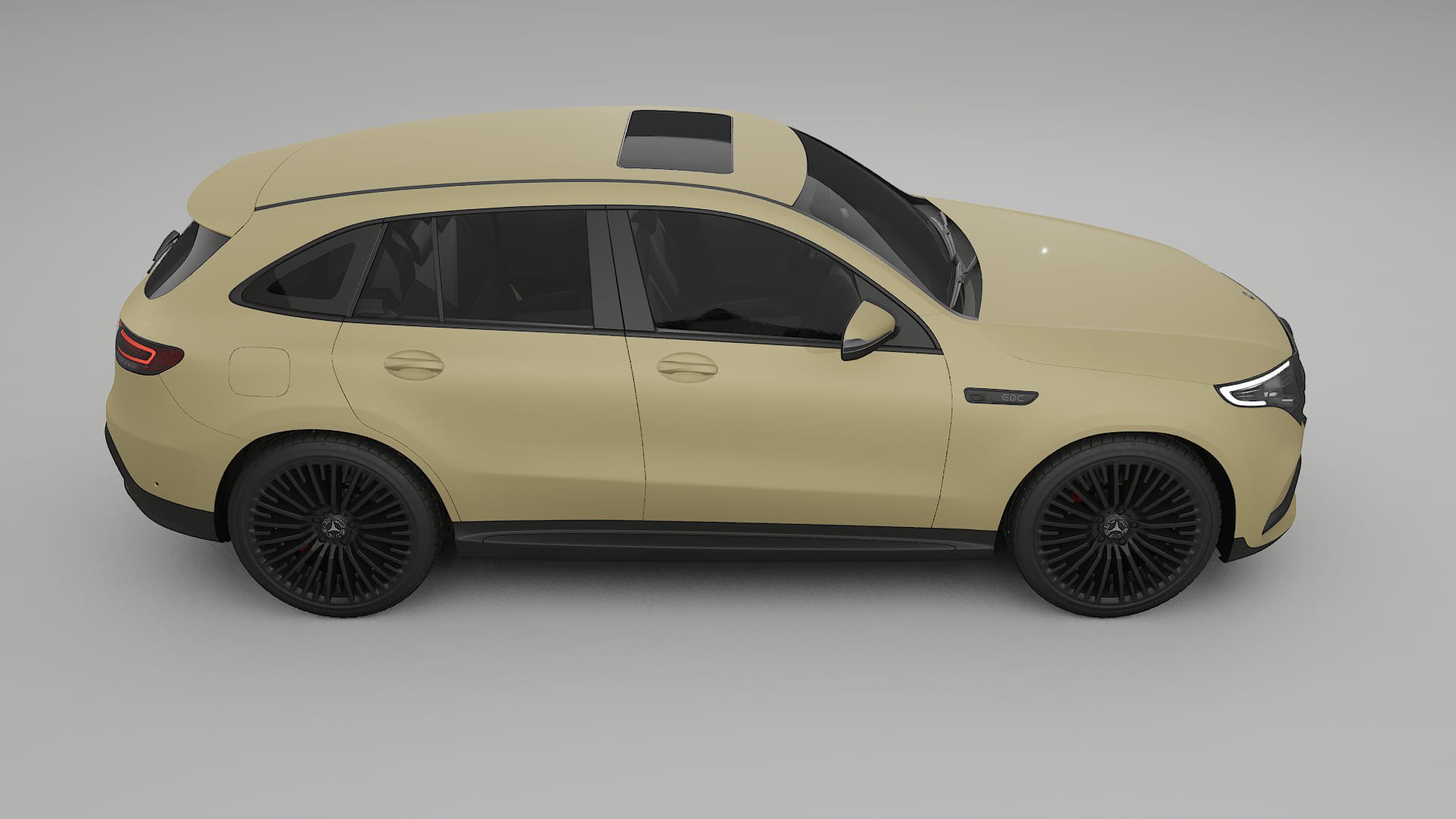 Mercedes EQC AMG TPU Lackschutzfolie | SAND Farbwechsel PPF – Komplett-Vorgeschnittener Kit